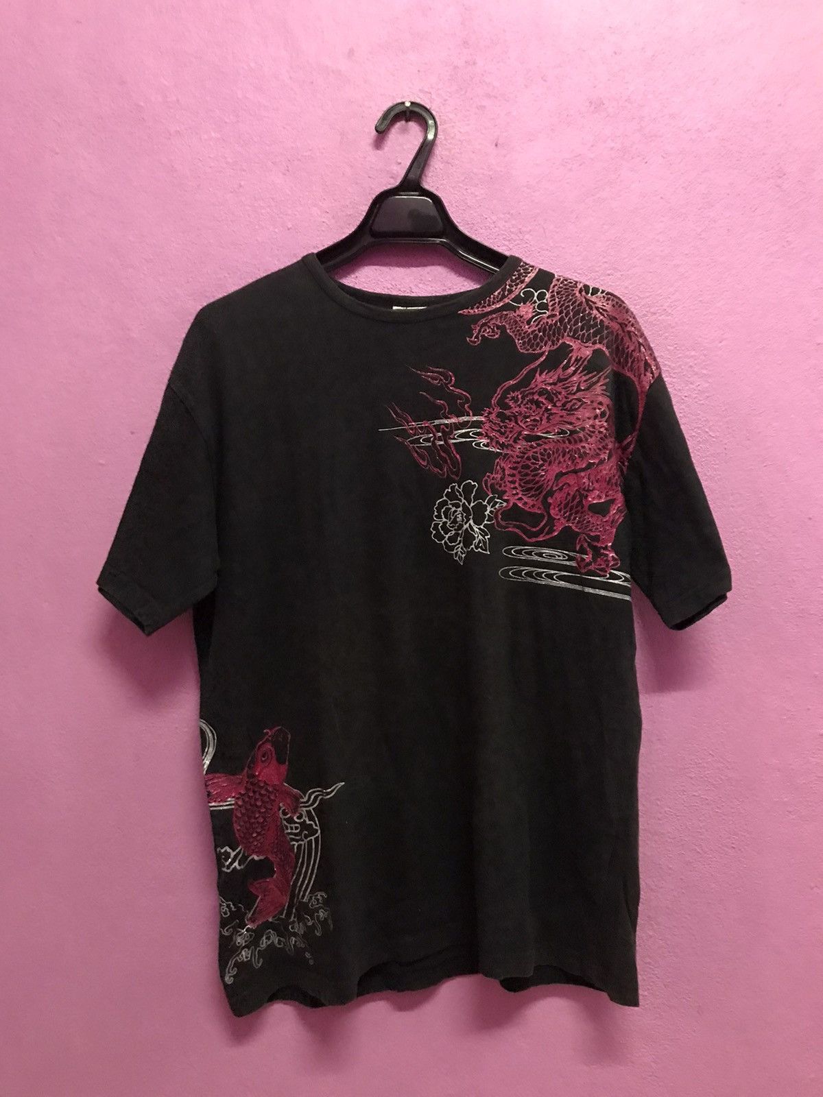 Other Fish Koi Embroidered Tee Size 3L Size US L / EU 52-54 / 3 - 2 Thumbnail