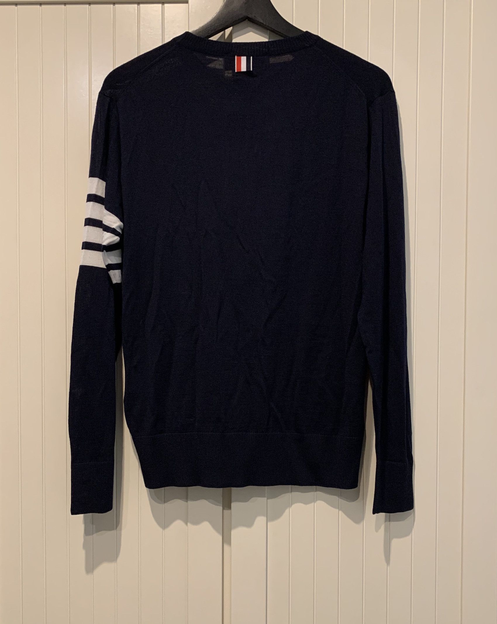 Thom Browne FW'19 Sweater in Fine Merino Wool Size US S / EU 44-46 / 1 - 4 Thumbnail