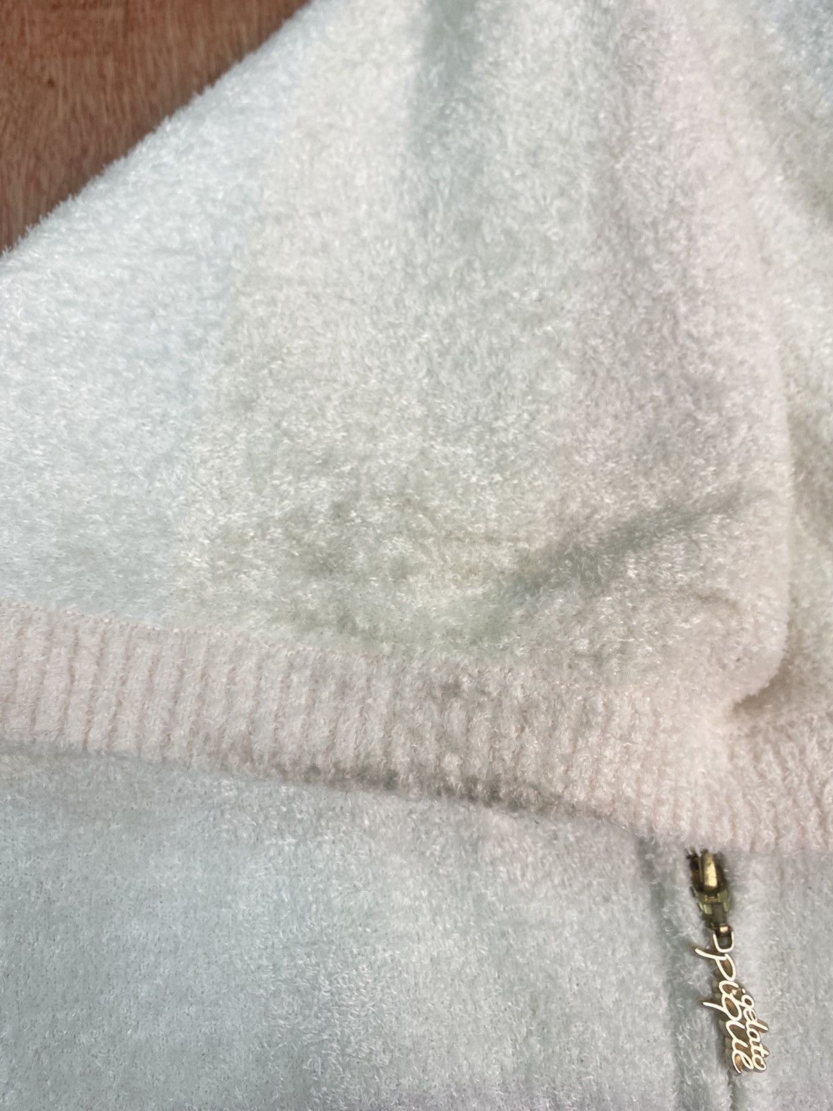 Homespun Knitwear × Japanese Brand DL Gelato Pique fleece Multicolor Hooded Knit Sweaters #B611 Size US M / EU 48-50 / 2 - 6 Thumbnail