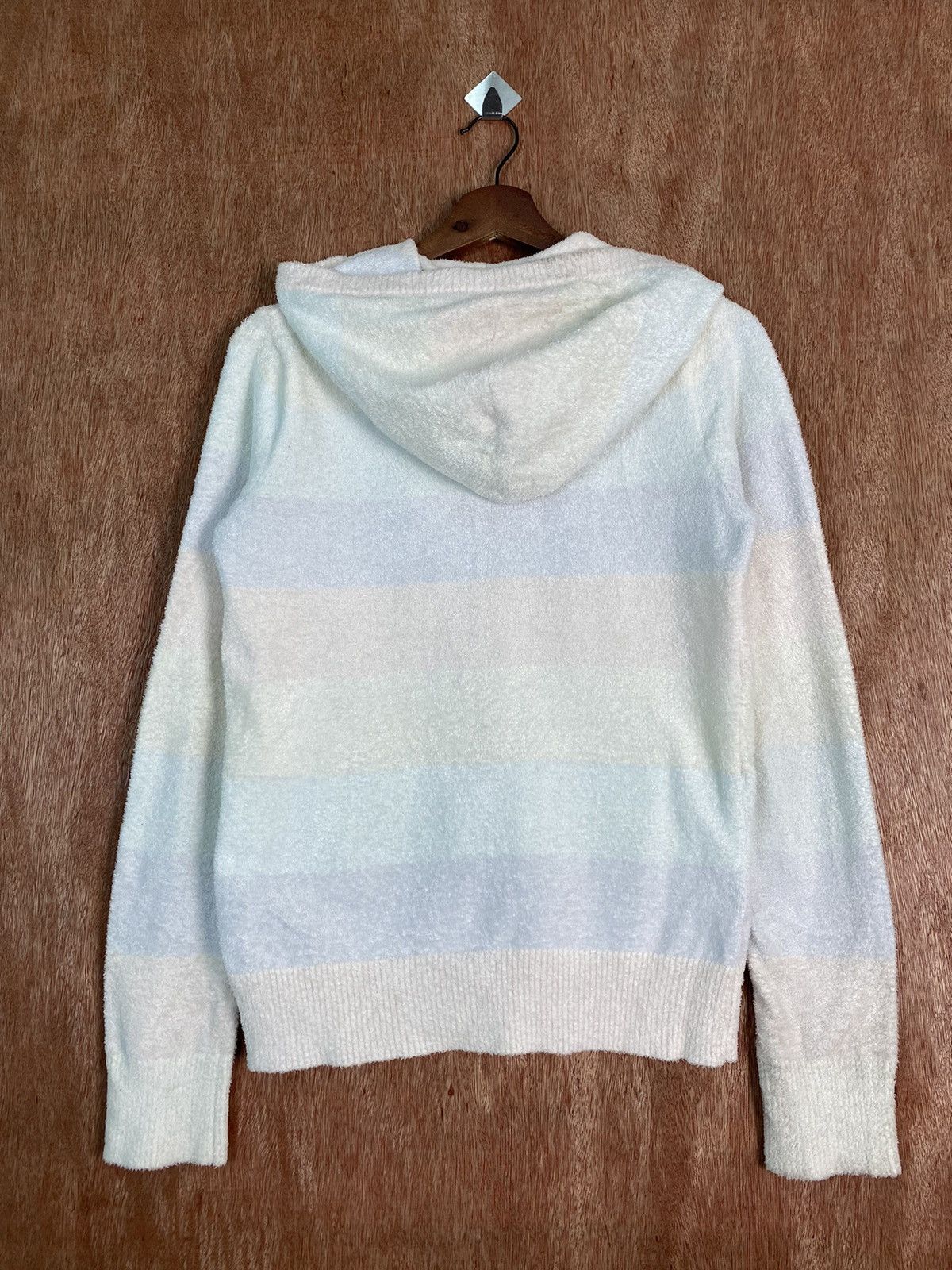 Homespun Knitwear × Japanese Brand DL Gelato Pique fleece Multicolor Hooded Knit Sweaters #B611 Size US M / EU 48-50 / 2 - 7 Thumbnail