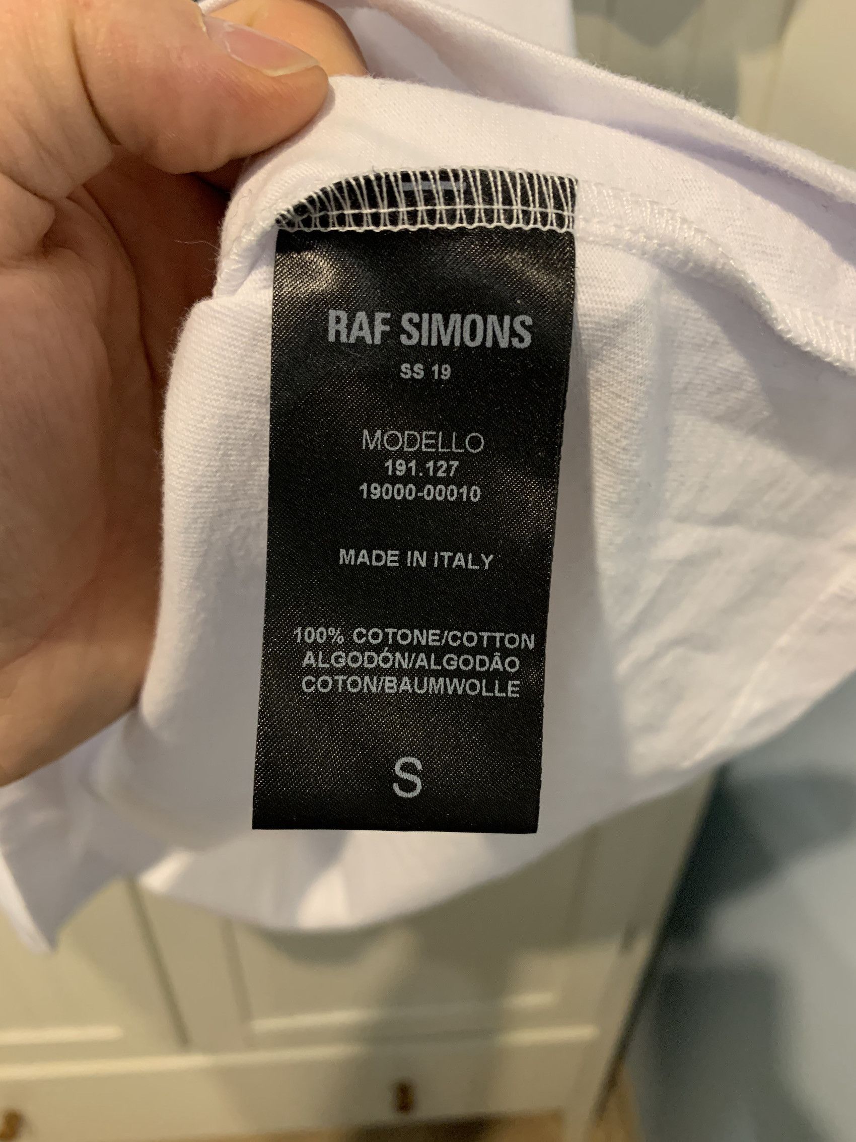 Raf Simons SS'19 T-shirt Bald Head Size US S / EU 44-46 / 1 - 4 Thumbnail