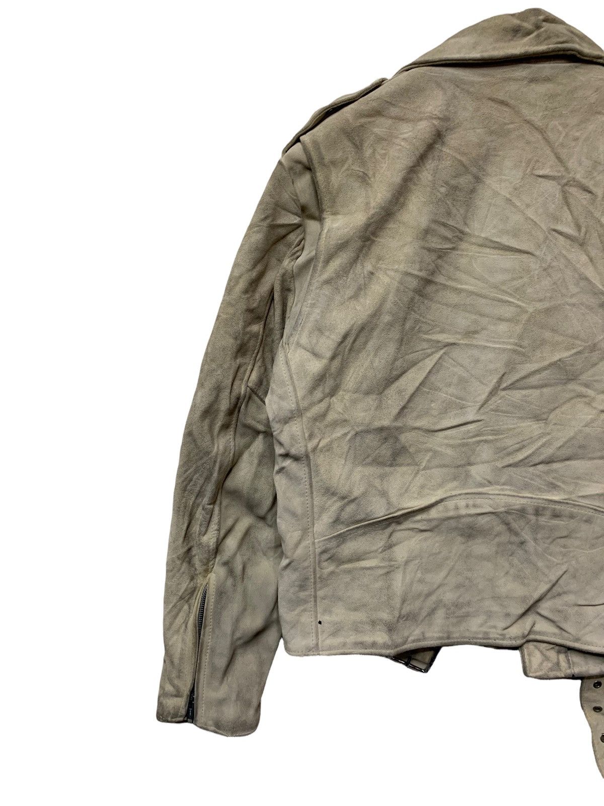 Genuine Leather 🔥PRIME PARTS JUST BRASS DOUBLE COLLAR LEATHER JACKETS Size US M / EU 48-50 / 2 - 6 Thumbnail