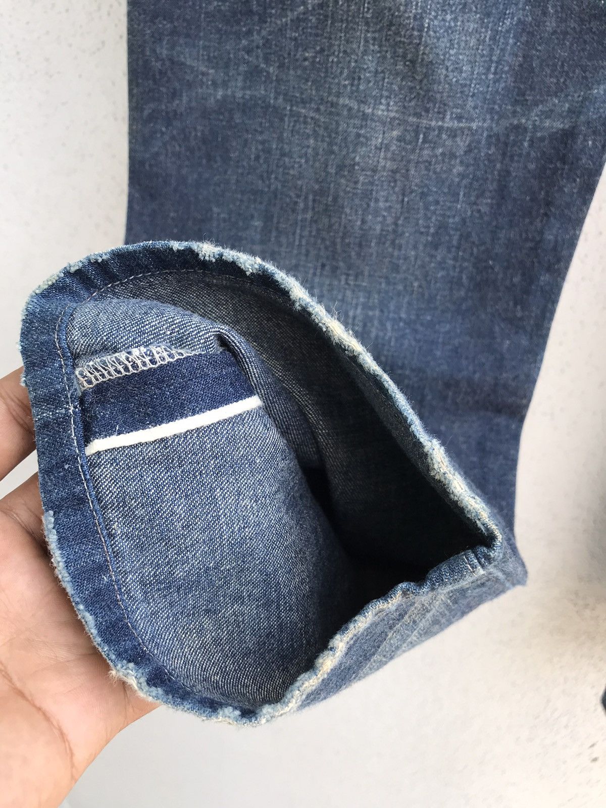 Levi's Vtg levis Reproduction PAT MAY 1873 Selvedge Denim Jeans Size US 30 / EU 46 - 8 Thumbnail