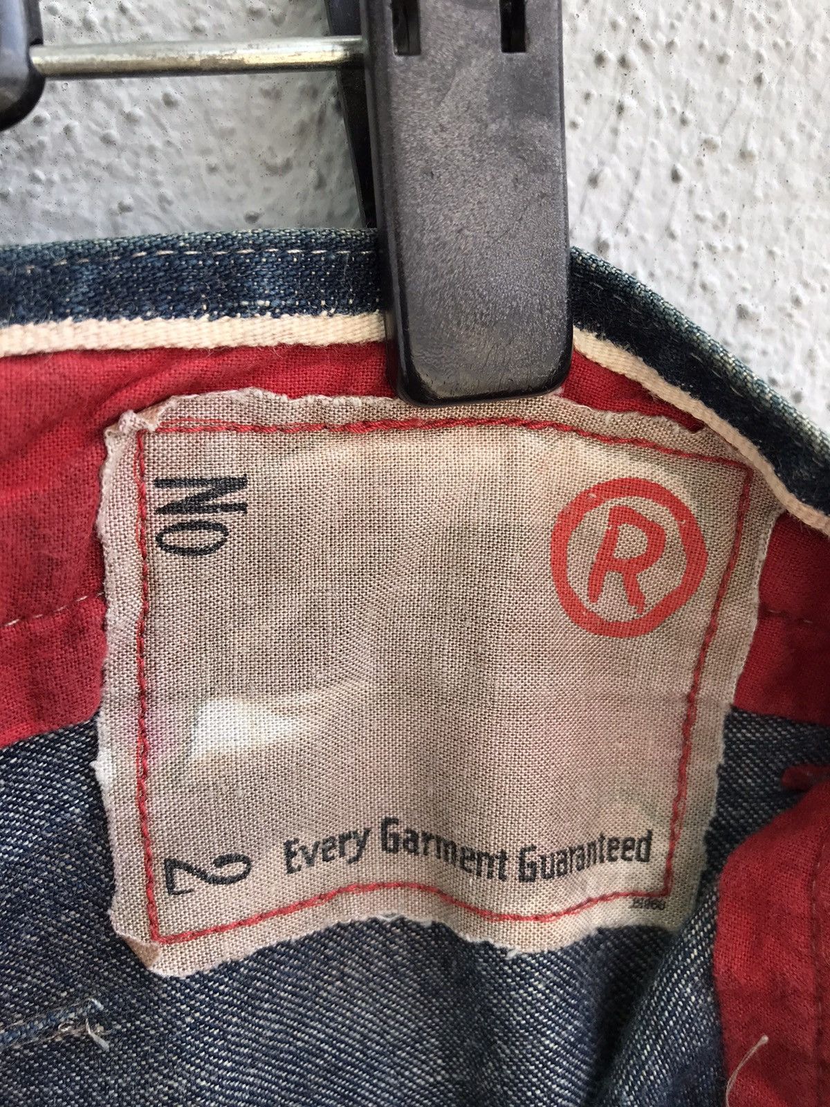 Levi's Vtg levis Reproduction PAT MAY 1873 Selvedge Denim Jeans Size US 30 / EU 46 - 10 Thumbnail