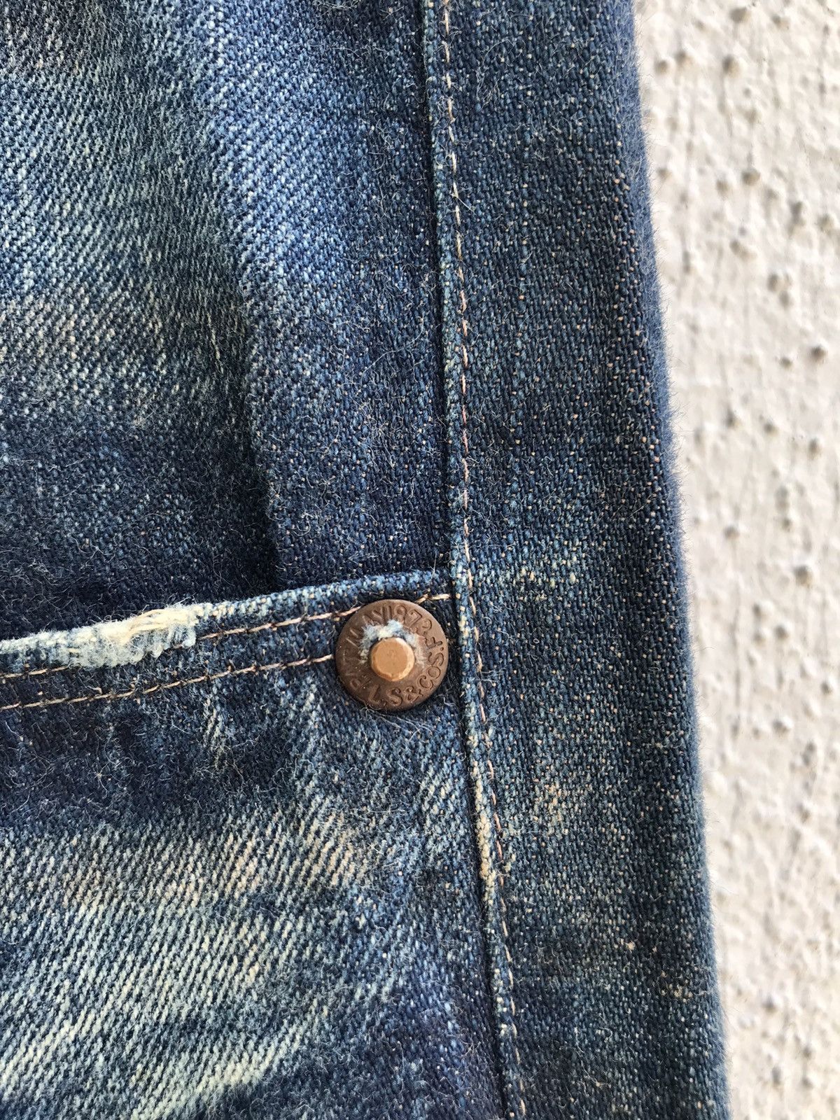 Levi's Vtg levis Reproduction PAT MAY 1873 Selvedge Denim Jeans Size US 30 / EU 46 - 14 Thumbnail