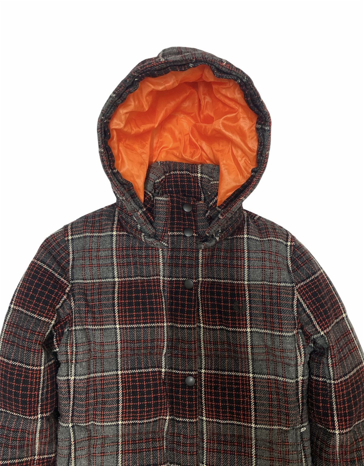 Fred Perry × Vintage Fred Perry Checkered Bomber Jacket Hoodies Size Small Size US S / EU 44-46 / 1 - 4 Thumbnail