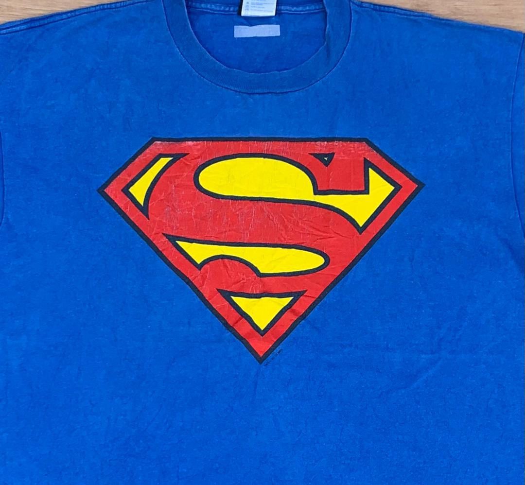 DC Comics × Vintage Vintage tee superman ( A 17 ) Size US L / EU 52-54 / 3 - 2 Thumbnail