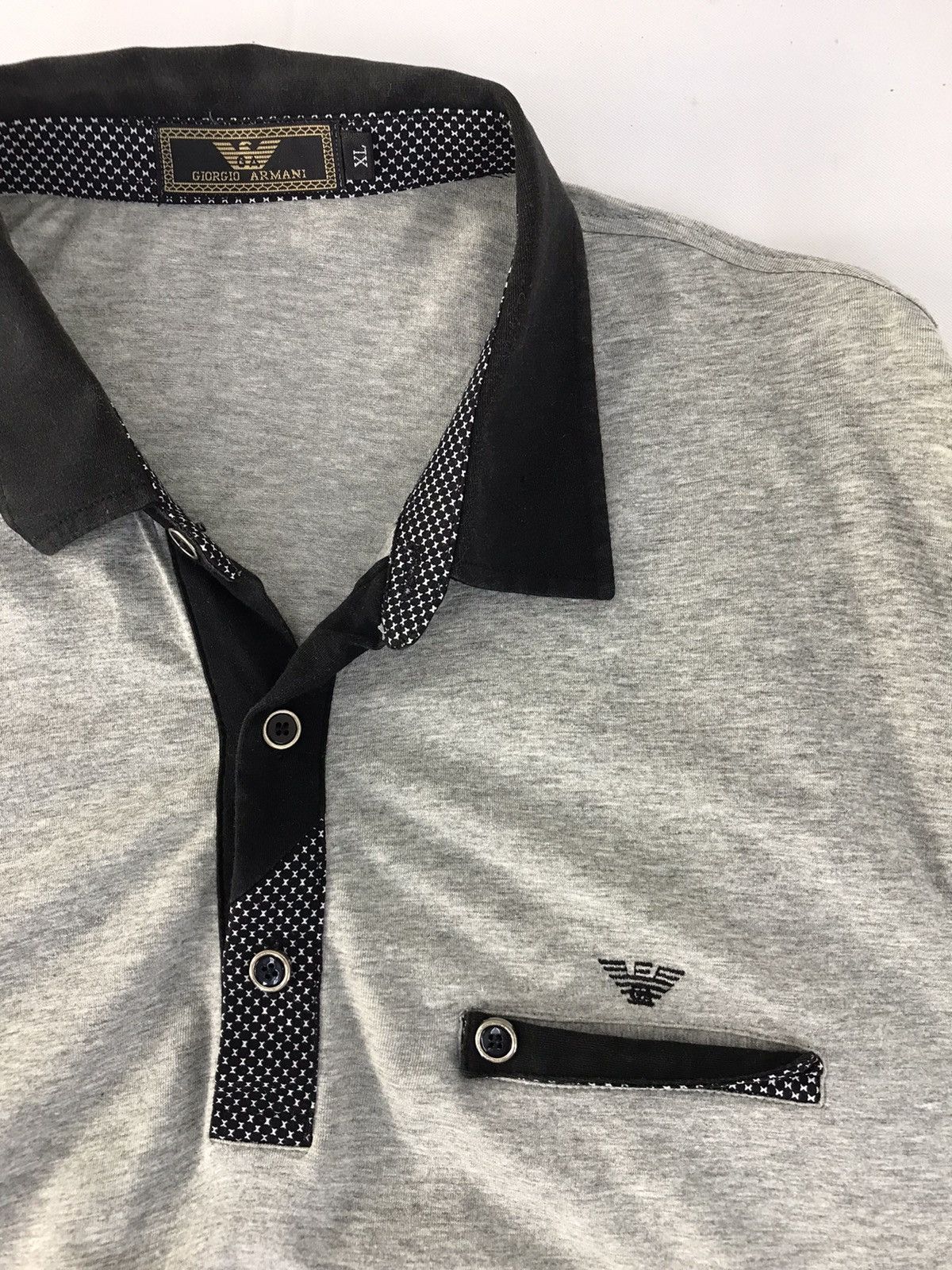 Giorgio Armani Giorgio Armani Simple Logo Polo Shirt Size US M / EU 48-50 / 2 - 4 Thumbnail