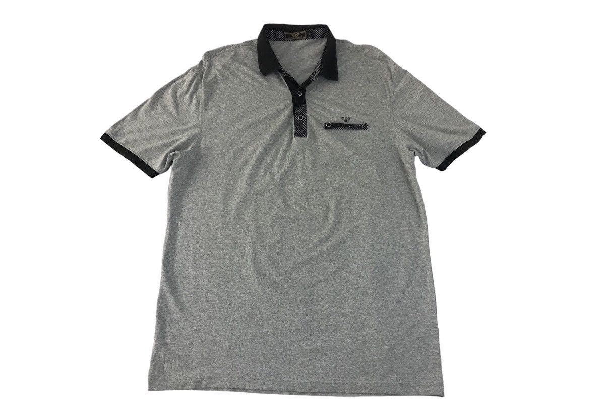 Giorgio Armani Giorgio Armani Simple Logo Polo Shirt Size US M / EU 48-50 / 2 - 1 Thumbnail