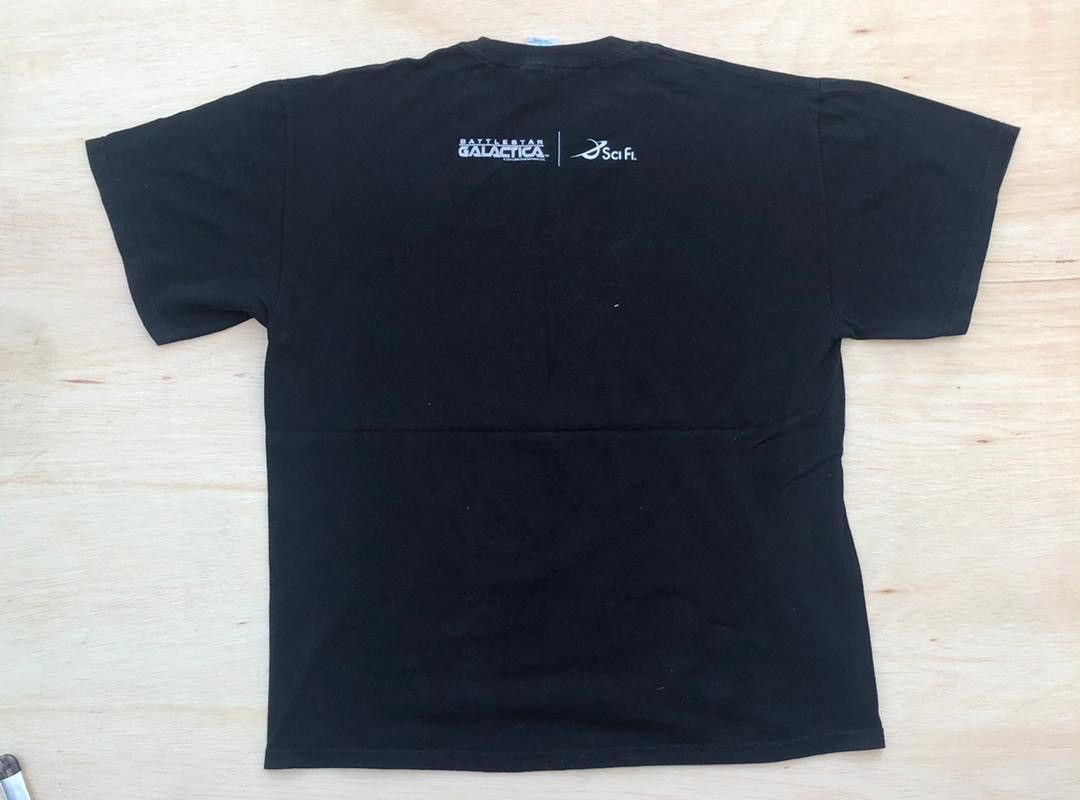 Vintage vintage tee Battlestar Galctica movie promo ( A 22 ) Size US L / EU 52-54 / 3 - 3 Thumbnail