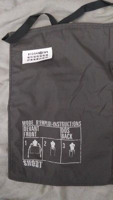 Pre-owned Maison Margiela 2000aw Martin Margiela Line 6 Wrapping Bag/apron/skirt 40 In Grey