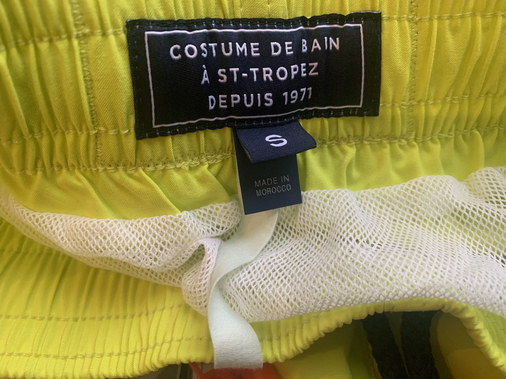 FW'19 Paint-Stained Shell Swim Shorts
