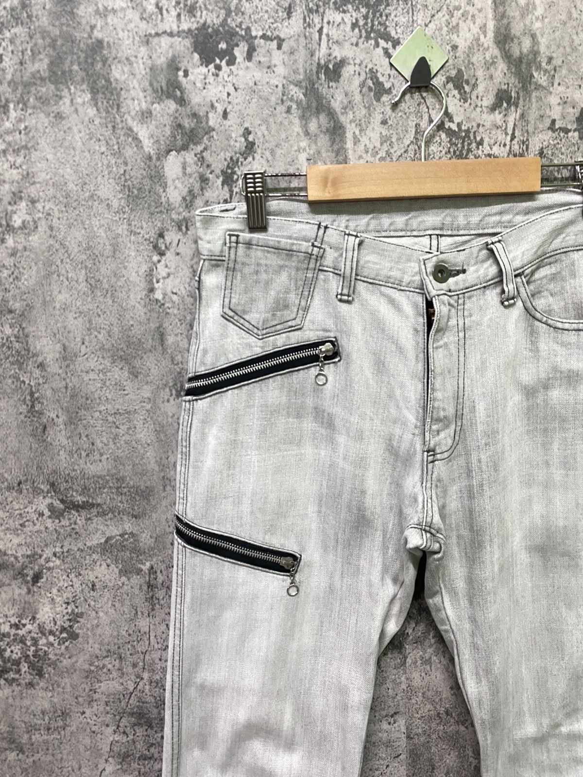 Japanese Brand × Vintage Vintage RUPERT EDGE 6 Pockets Zipper Flared Bootcut Pant Size US 30 / EU 46 - 4 Thumbnail