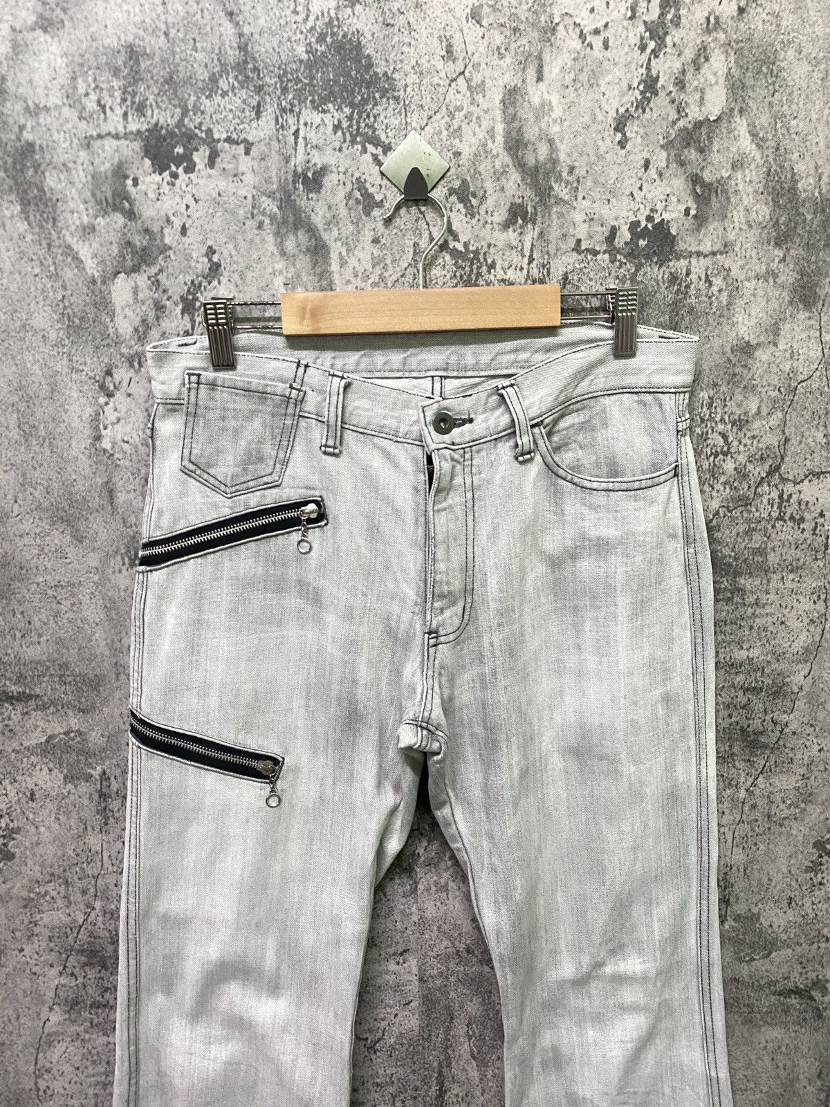 Japanese Brand × Vintage Vintage RUPERT EDGE 6 Pockets Zipper Flared Bootcut Pant Size US 30 / EU 46 - 3 Thumbnail
