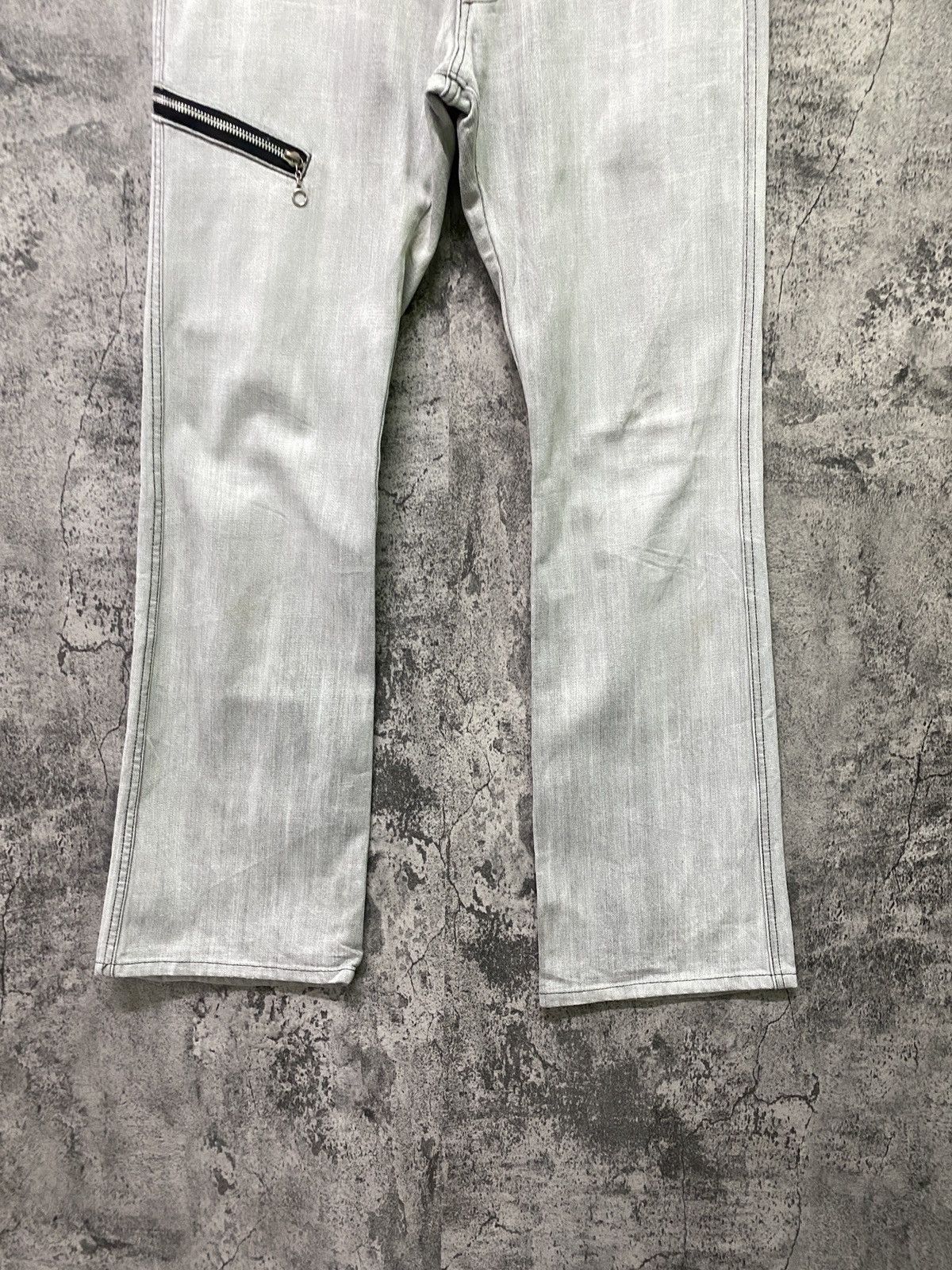 Japanese Brand × Vintage Vintage RUPERT EDGE 6 Pockets Zipper Flared Bootcut Pant Size US 30 / EU 46 - 8 Thumbnail