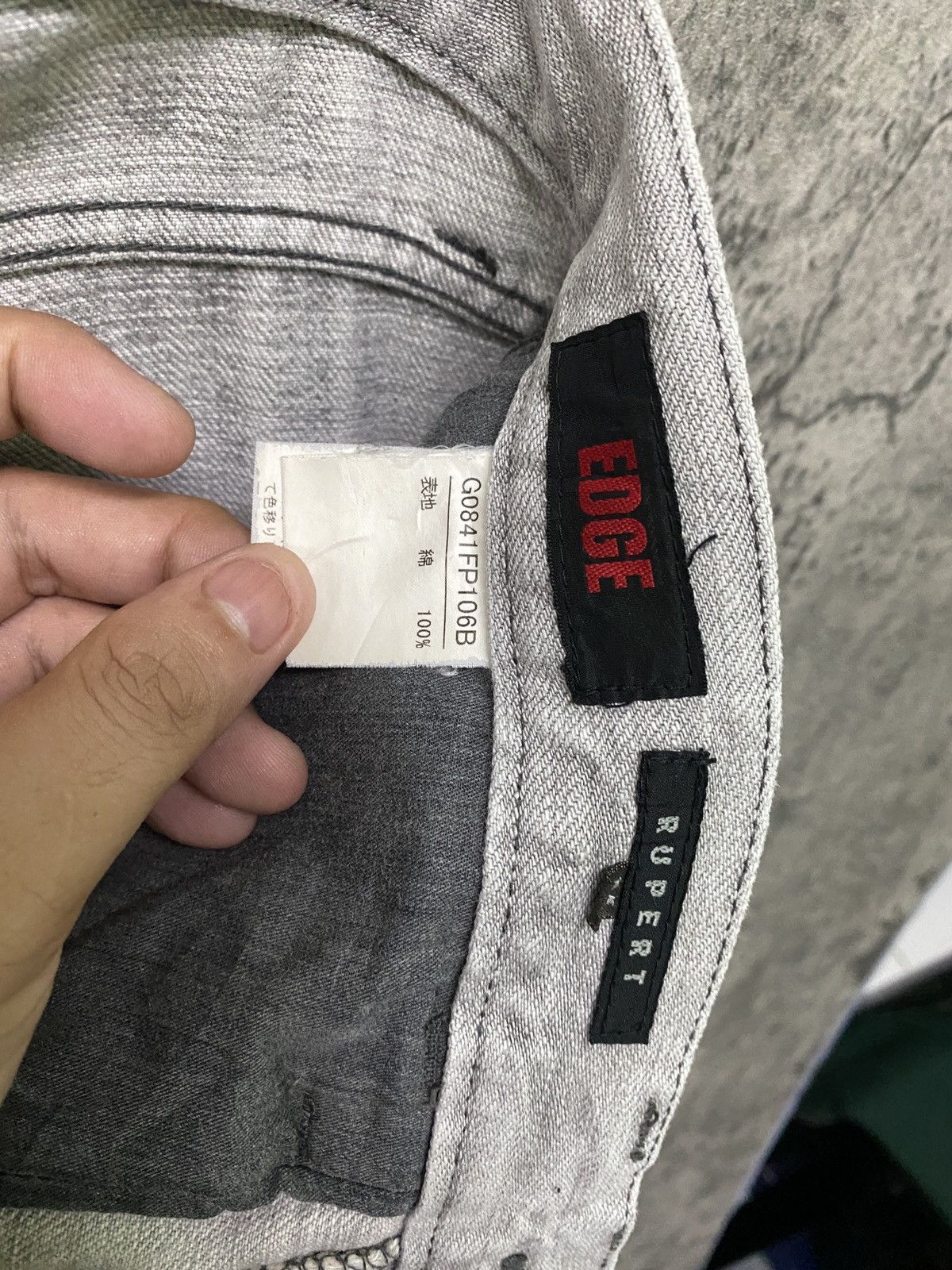 Japanese Brand × Vintage Vintage RUPERT EDGE 6 Pockets Zipper Flared Bootcut Pant Size US 30 / EU 46 - 18 Thumbnail