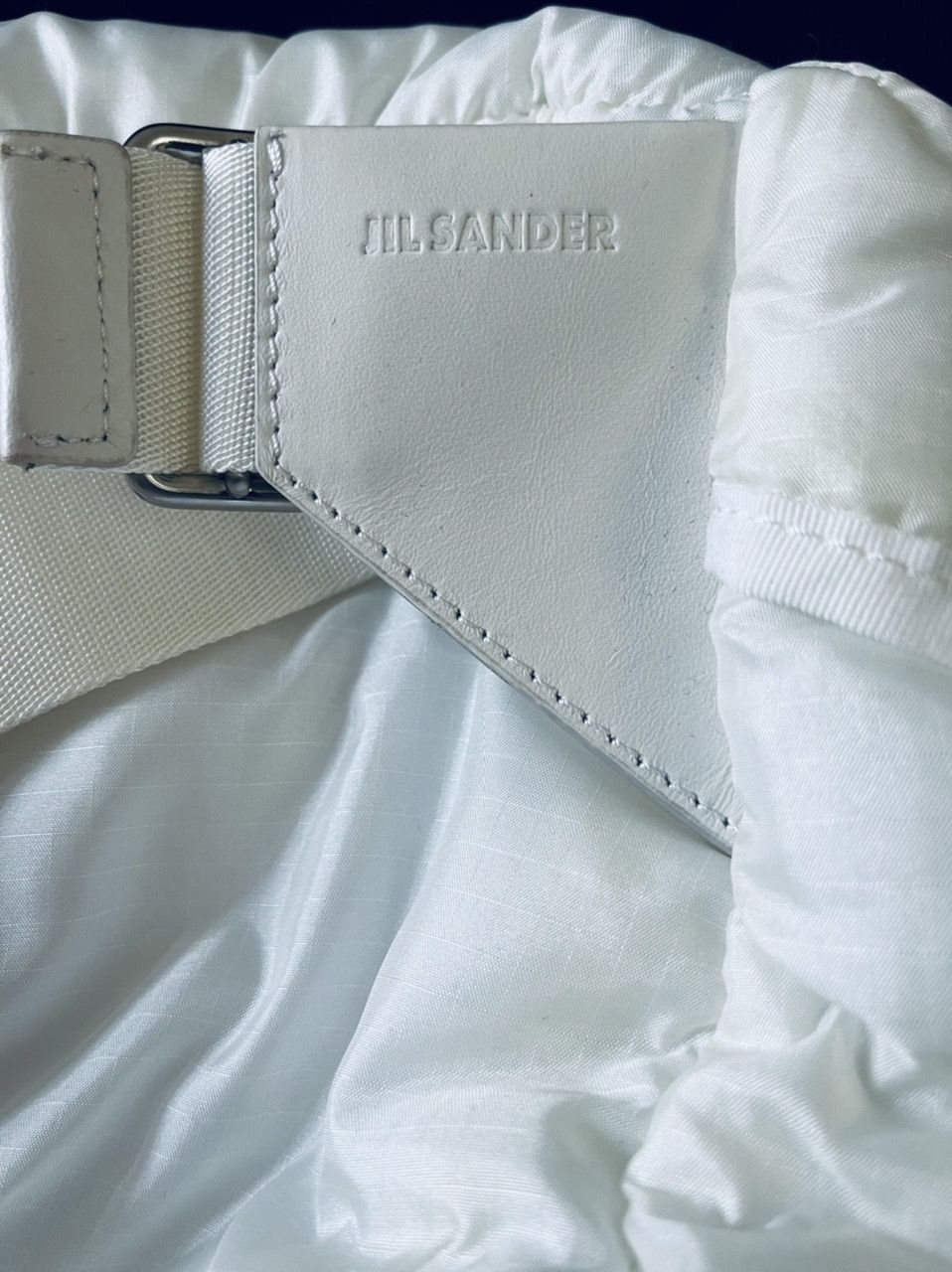 Jil Sander JIL SANDER AW18 CLIMB WHITE BELT BAG Size ONE SIZE - 8 Thumbnail