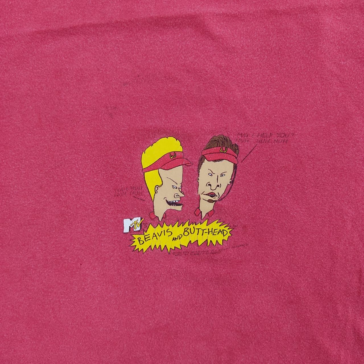 Band Tees × Vintage vintage tee Beavis and Butthead C12 Size US XXL / EU 58 / 5 - 2 Thumbnail