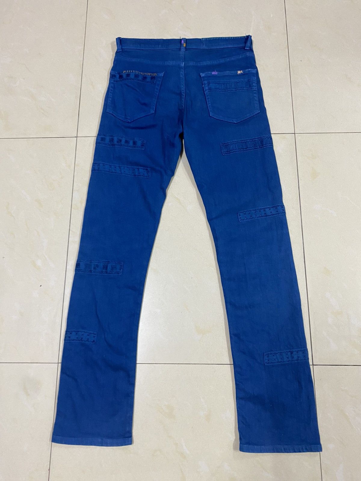 Indigo × Issey Miyake × Tsumori Chisato Issey Miyake Tsumori Chisato Indigo Denim Size US 31 - 2 Thumbnail