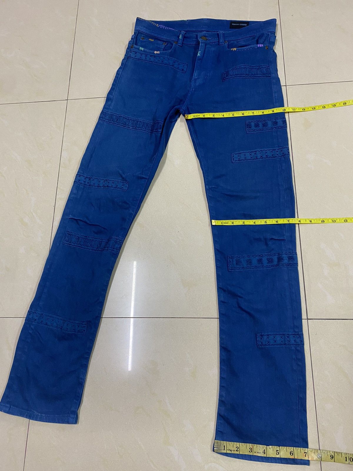 Indigo × Issey Miyake × Tsumori Chisato Issey Miyake Tsumori Chisato Indigo Denim Size US 31 - 19 Thumbnail
