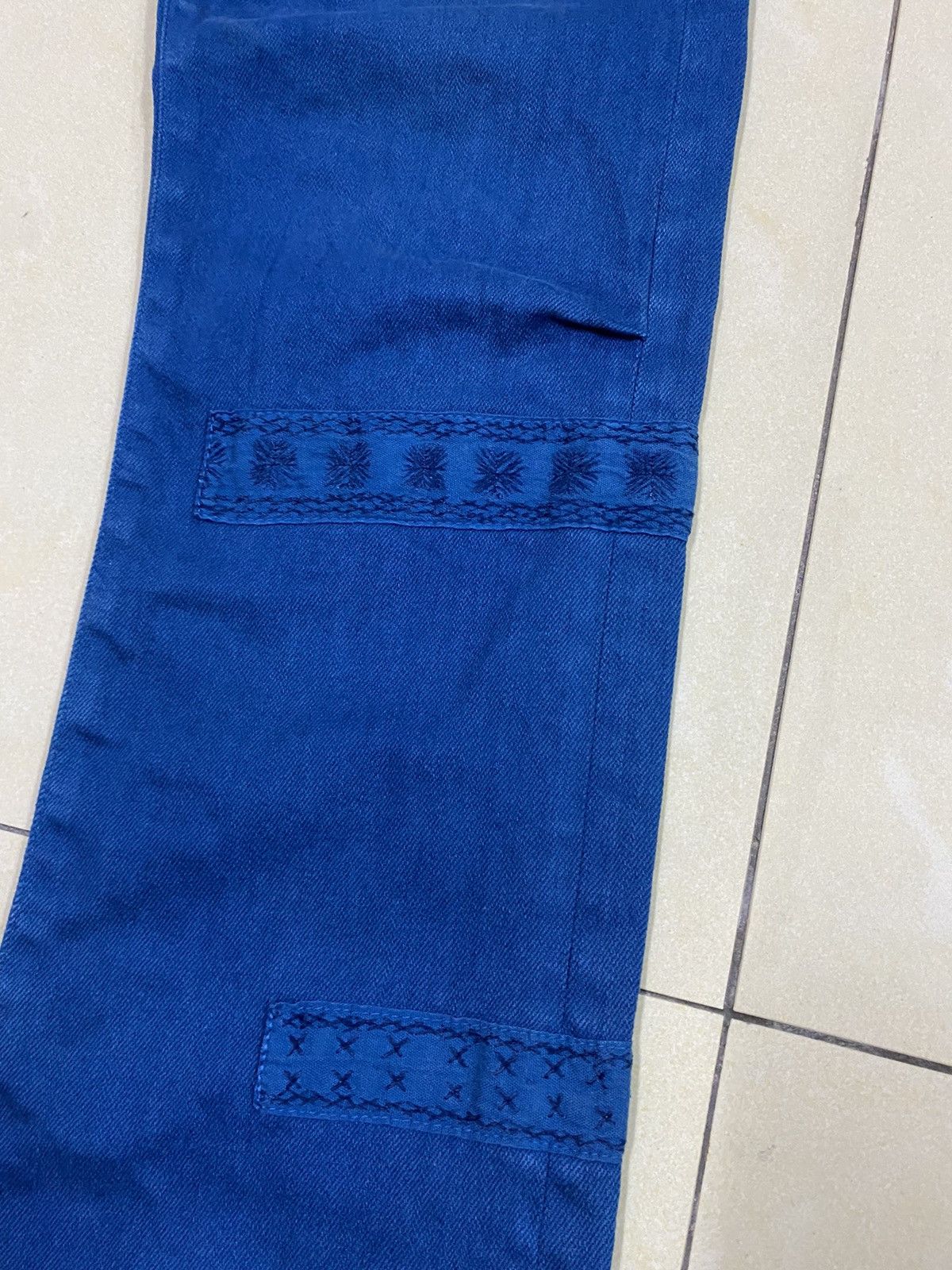 Indigo × Issey Miyake × Tsumori Chisato Issey Miyake Tsumori Chisato Indigo Denim Size US 31 - 12 Thumbnail