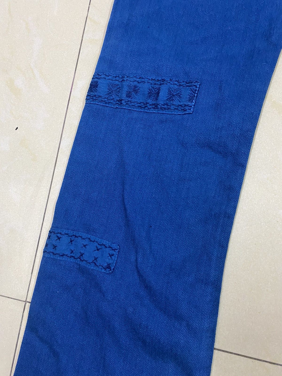 Indigo × Issey Miyake × Tsumori Chisato Issey Miyake Tsumori Chisato Indigo Denim Size US 31 - 13 Thumbnail