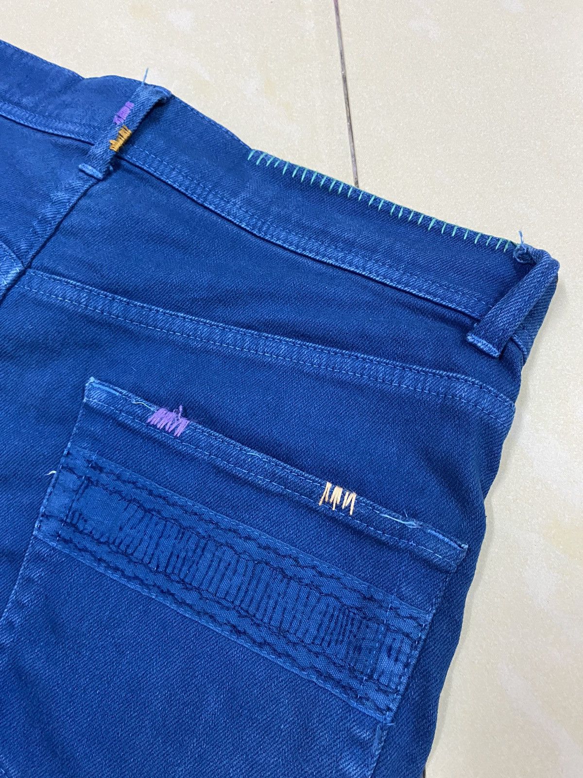 Indigo × Issey Miyake × Tsumori Chisato Issey Miyake Tsumori Chisato Indigo Denim Size US 31 - 9 Thumbnail