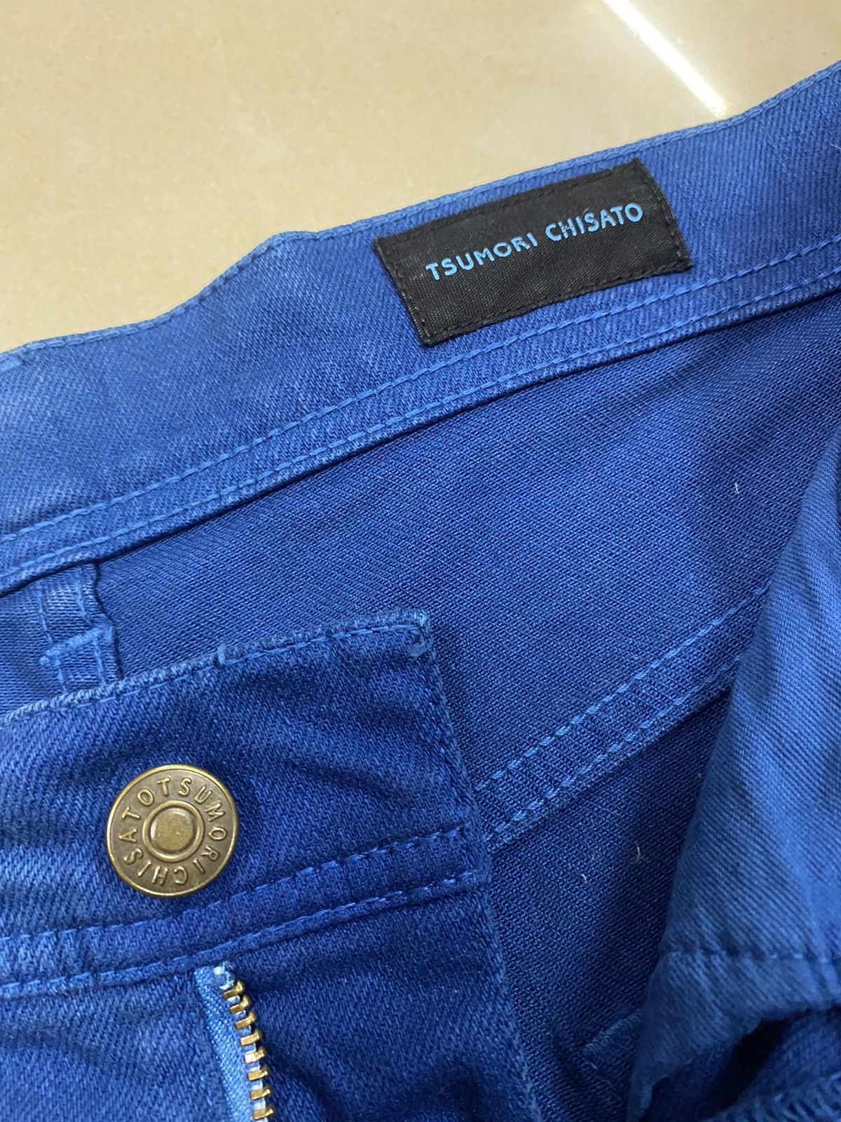 Indigo × Issey Miyake × Tsumori Chisato Issey Miyake Tsumori Chisato Indigo Denim Size US 31 - 15 Thumbnail