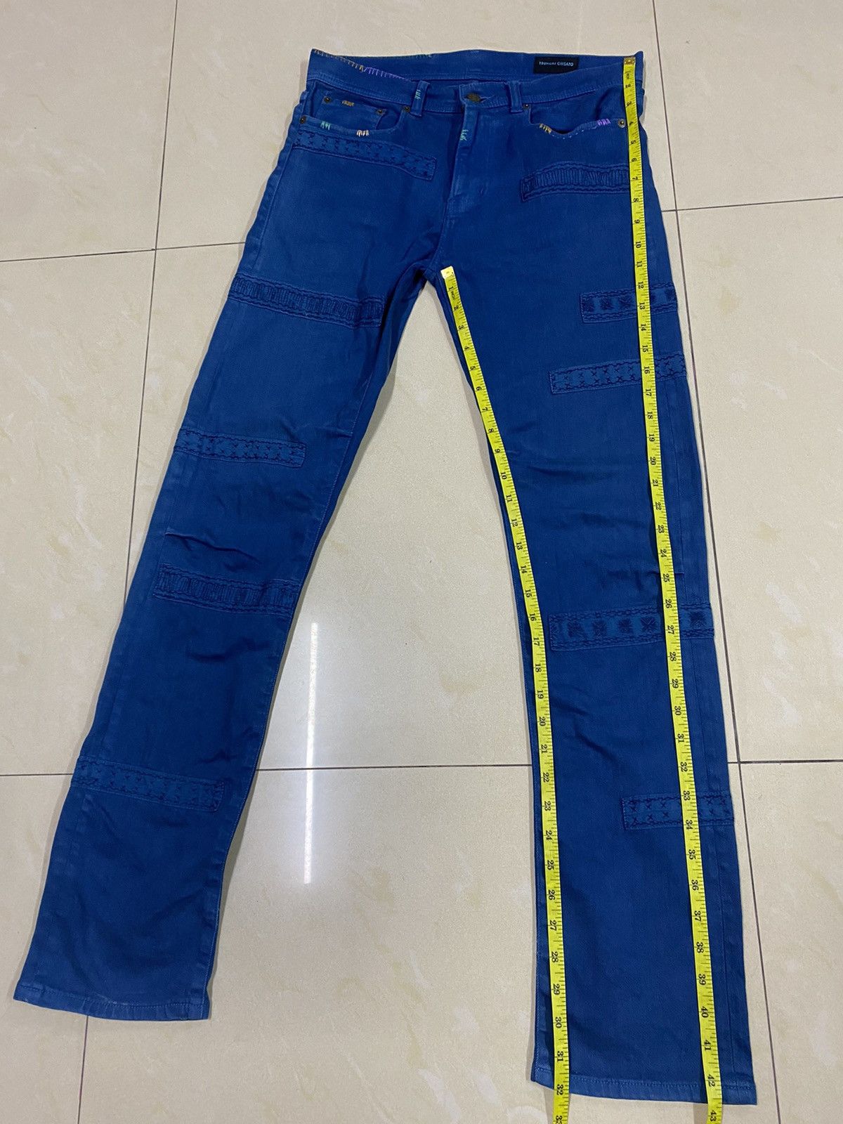Indigo × Issey Miyake × Tsumori Chisato Issey Miyake Tsumori Chisato Indigo Denim Size US 31 - 20 Thumbnail