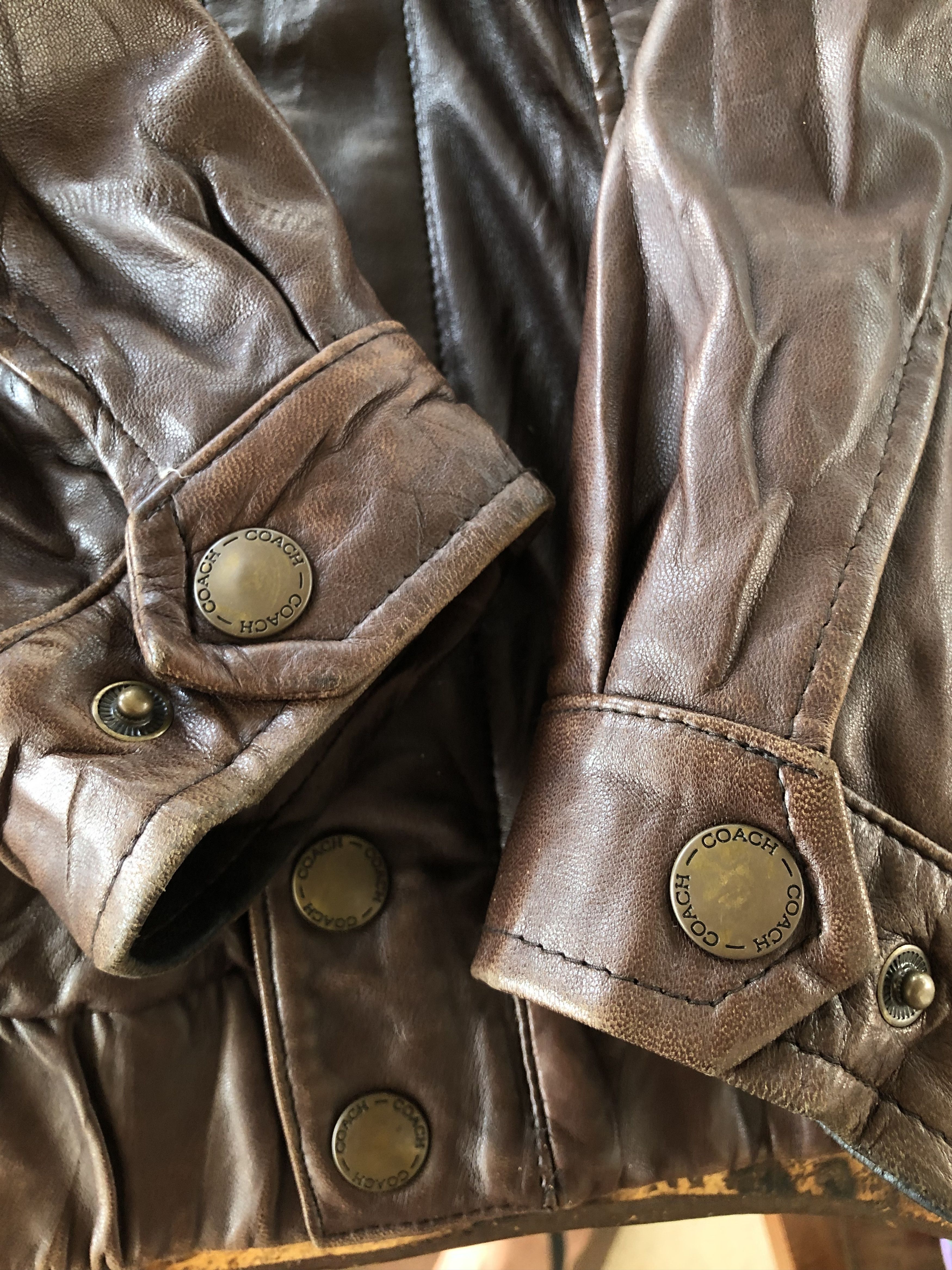 Coach COACH LEATHER JACKET Size US L / EU 52-54 / 3 - 18 Thumbnail