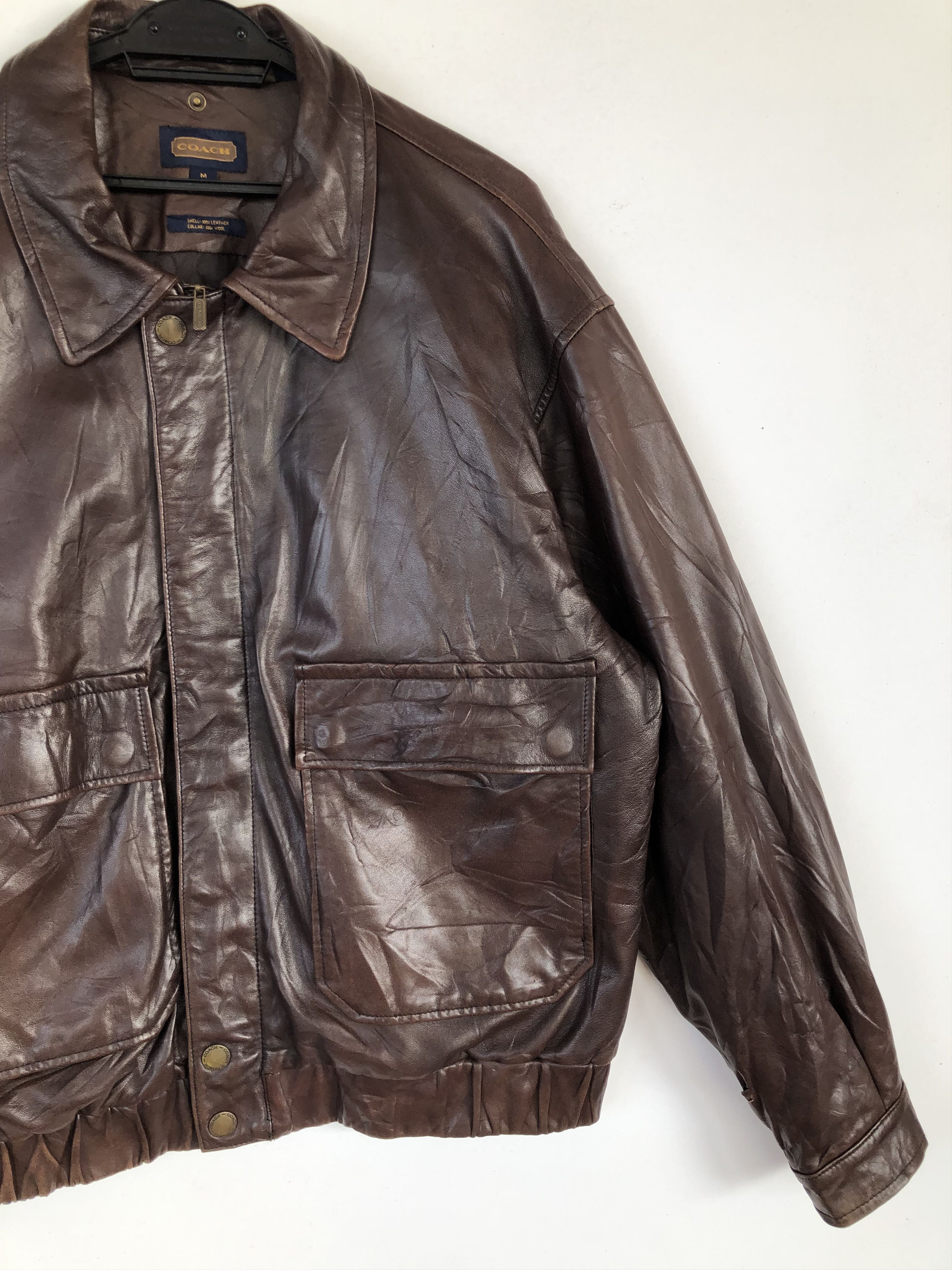 Coach COACH LEATHER JACKET Size US L / EU 52-54 / 3 - 4 Thumbnail