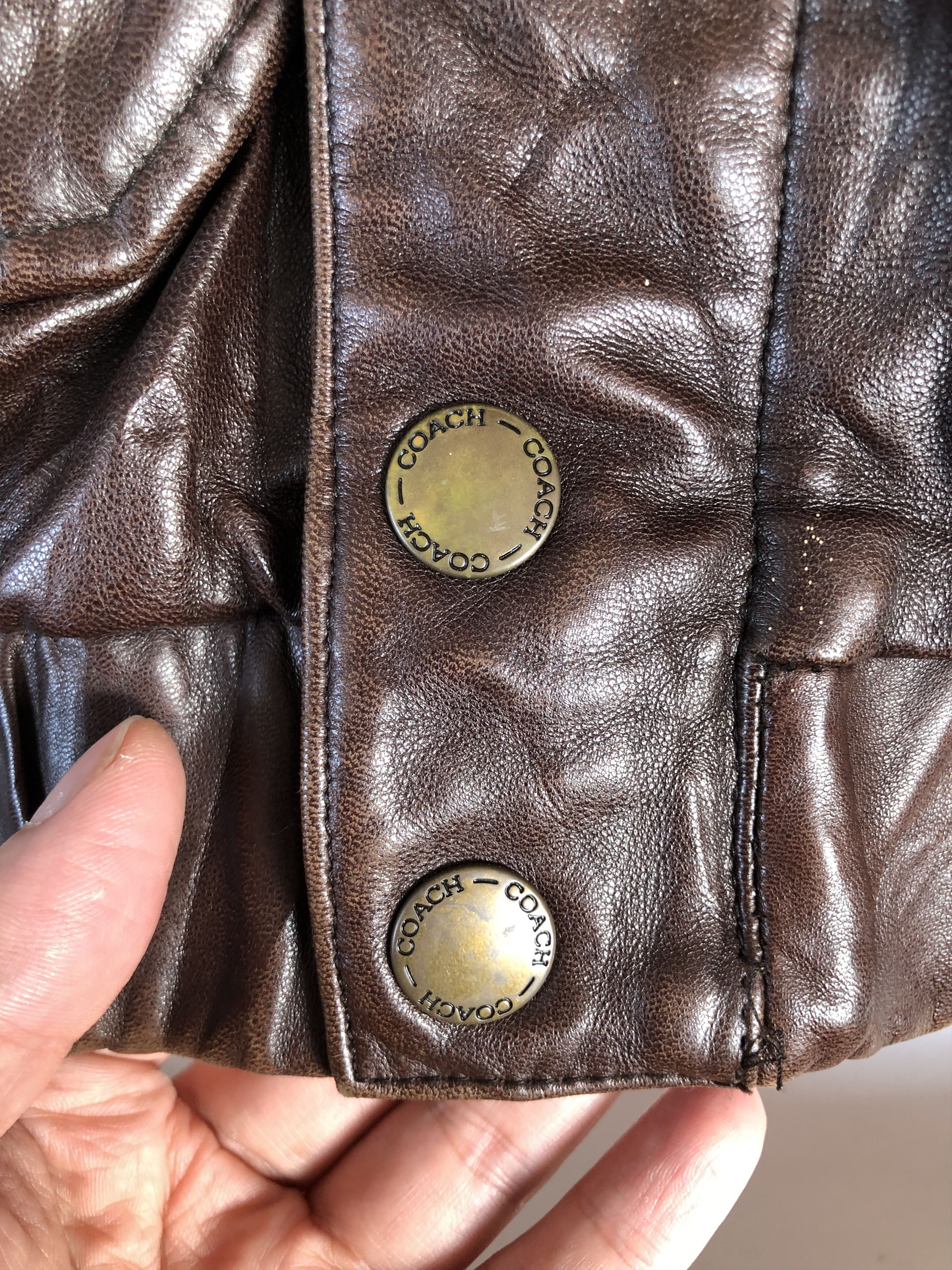 Coach COACH LEATHER JACKET Size US L / EU 52-54 / 3 - 9 Thumbnail