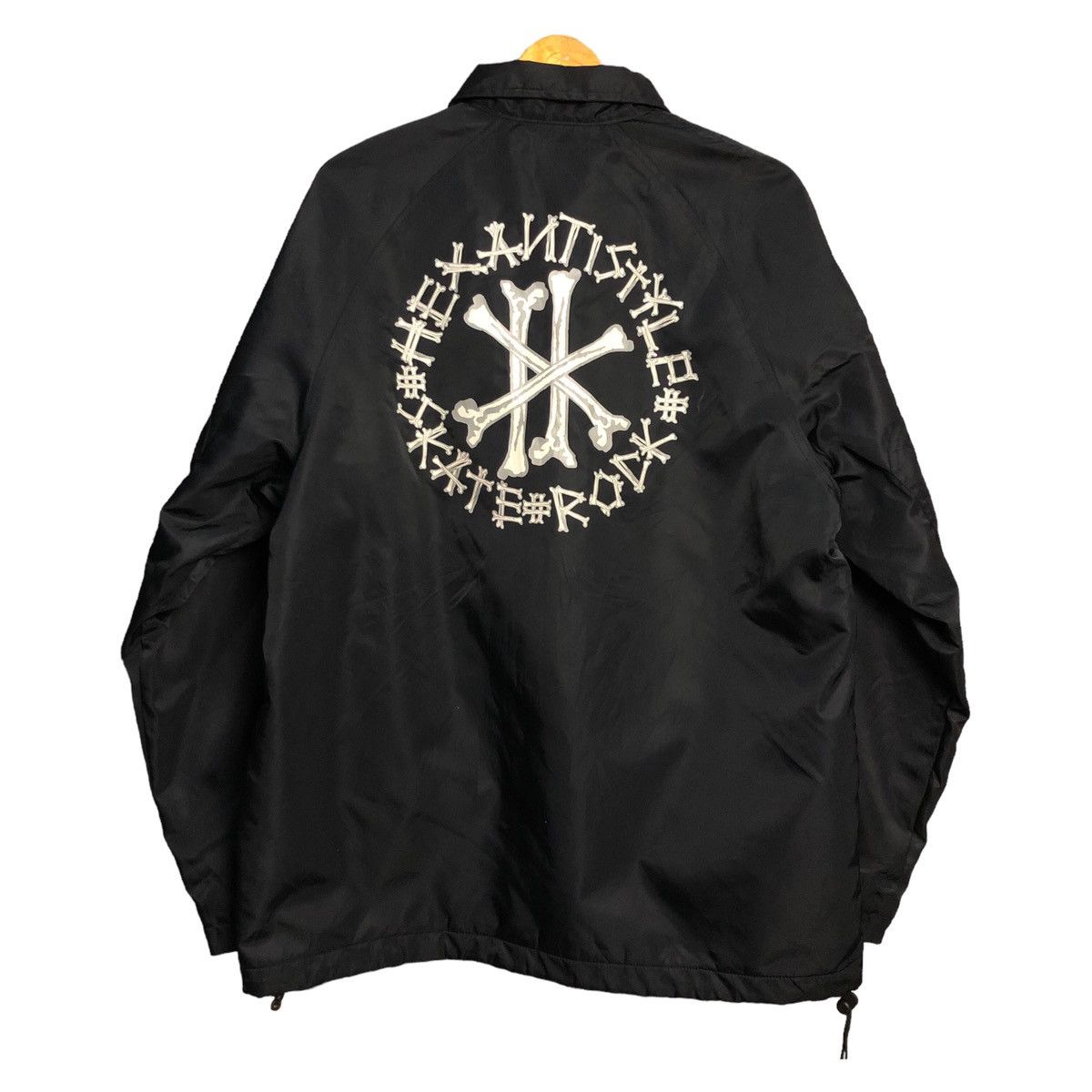 Hex × Skategang × Streetwear Hex Antistyle Coach Jacket Big Logo | Grailed