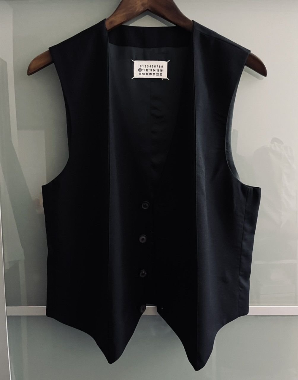 Maison Margiela MARTIN MARGIELA LINE 10 09SS CLASSIC FOLDABLE WOOL VEST 48 Size 38R - 5 Thumbnail