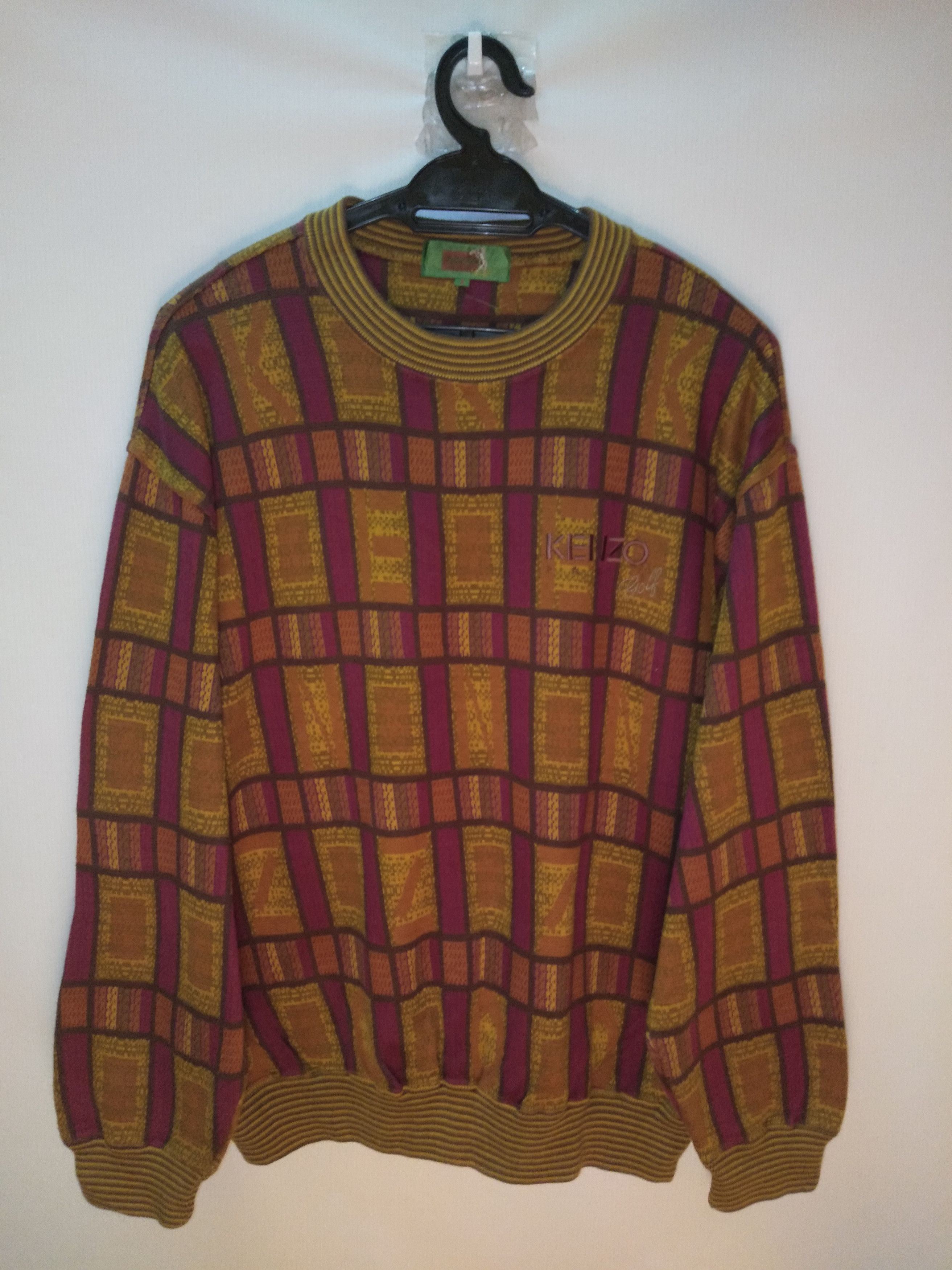 Kenzo KENZO PARIS GOLF SWEATSHIRT Size US L / EU 52-54 / 3 - 1 Thumbnail
