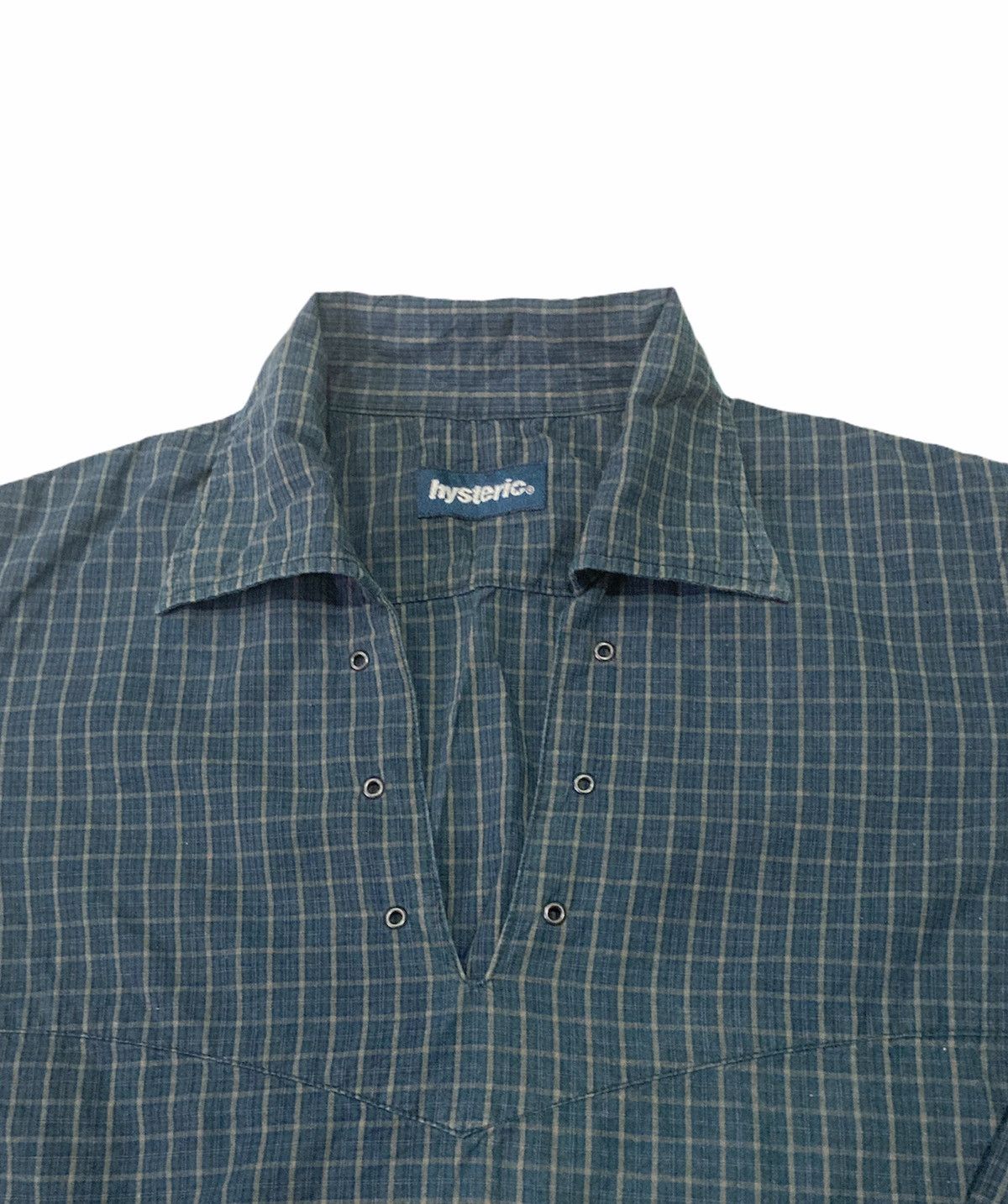 Hysteric Glamour Hysteric Glamour Checkered Collared Shirt Size US M / EU 48-50 / 2 - 2 Thumbnail