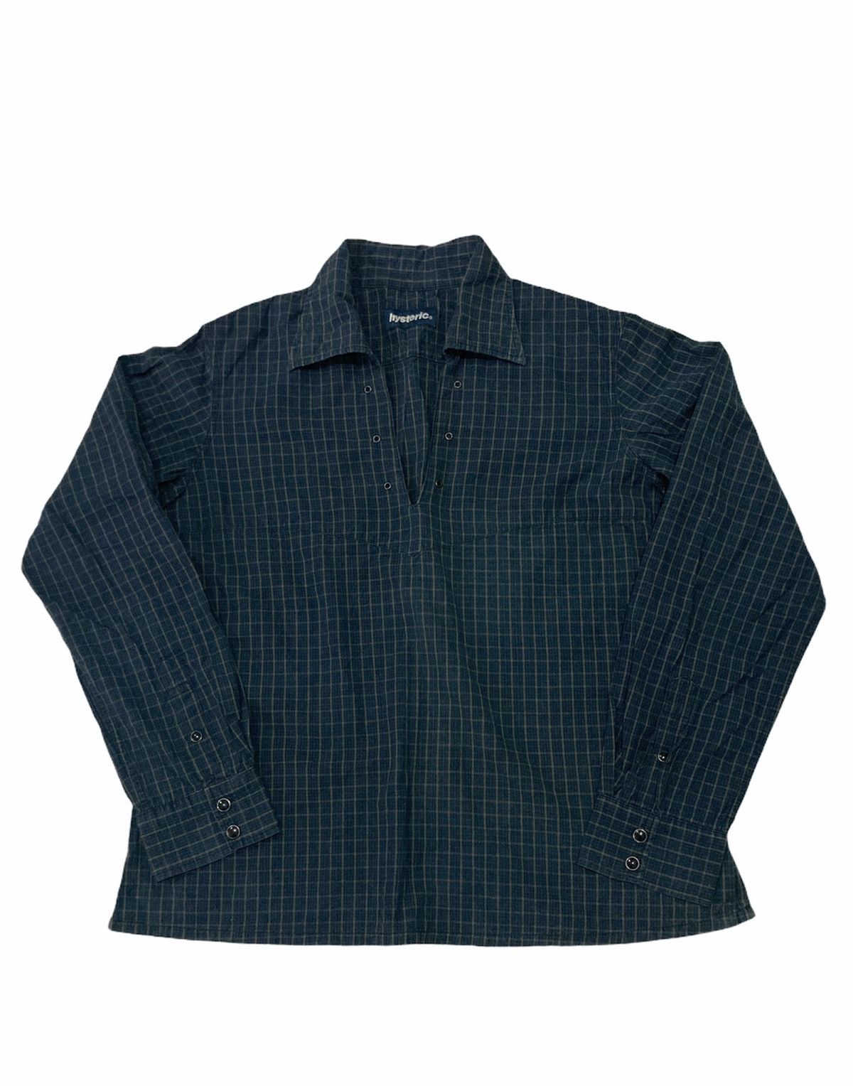 Hysteric Glamour Hysteric Glamour Checkered Collared Shirt Size US M / EU 48-50 / 2 - 1 Thumbnail