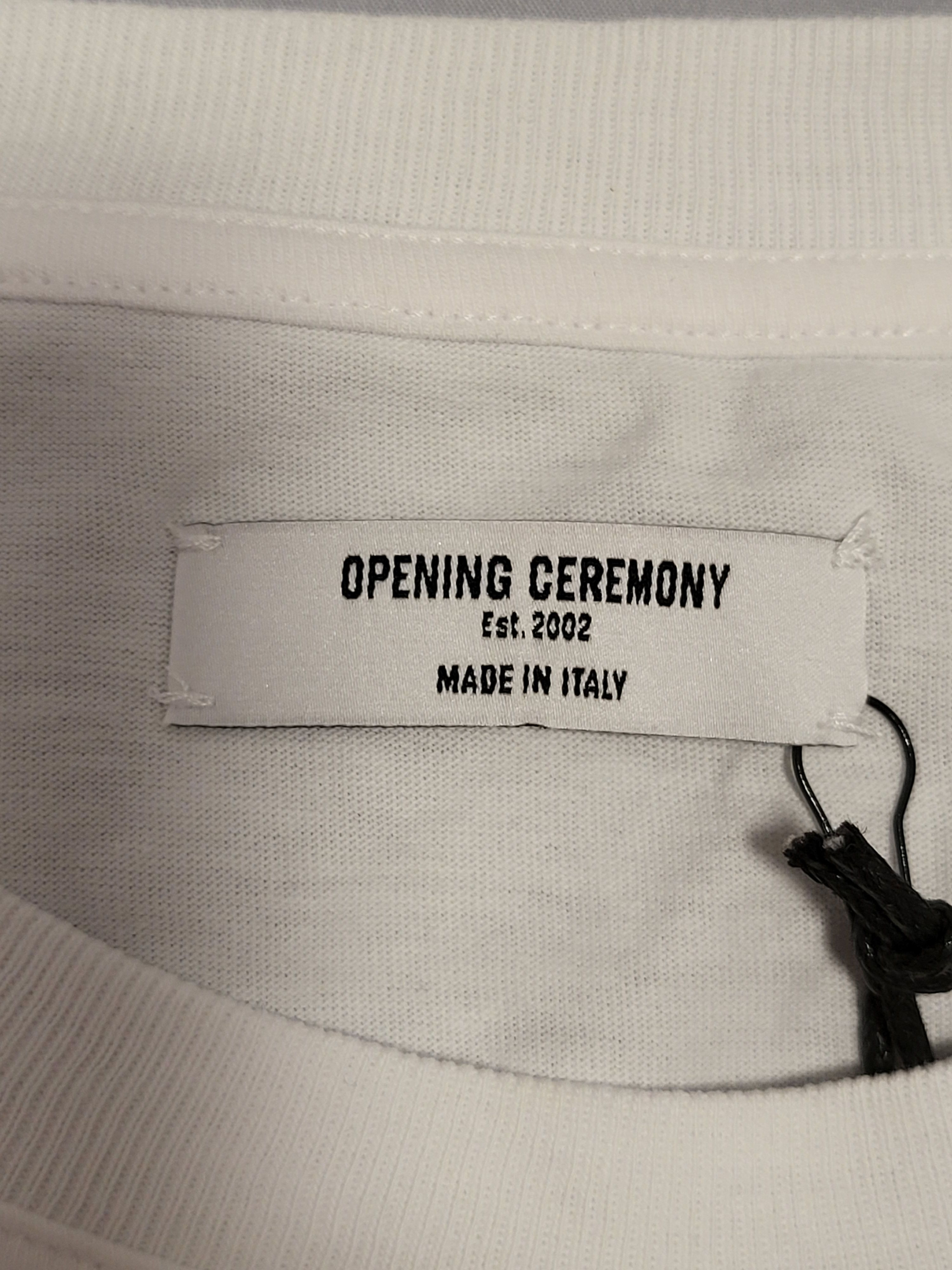 Opening Ceremony Logo Print Cotton T-Shirt Size US XL / EU 56 / 4 - 5 Thumbnail