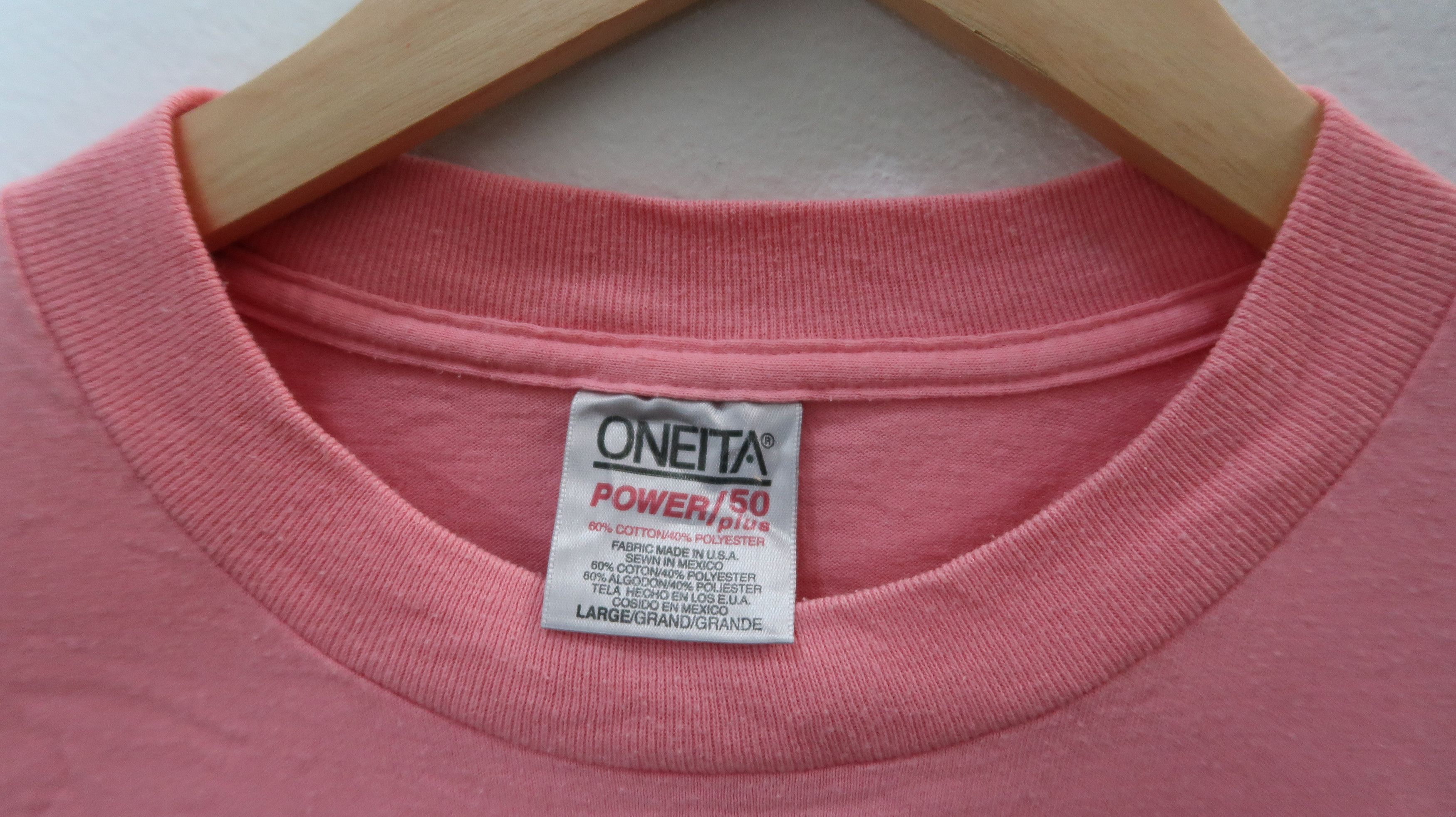 Vintage Vintage 80s Tee Shirts Size US L / EU 52-54 / 3 - 4 Thumbnail