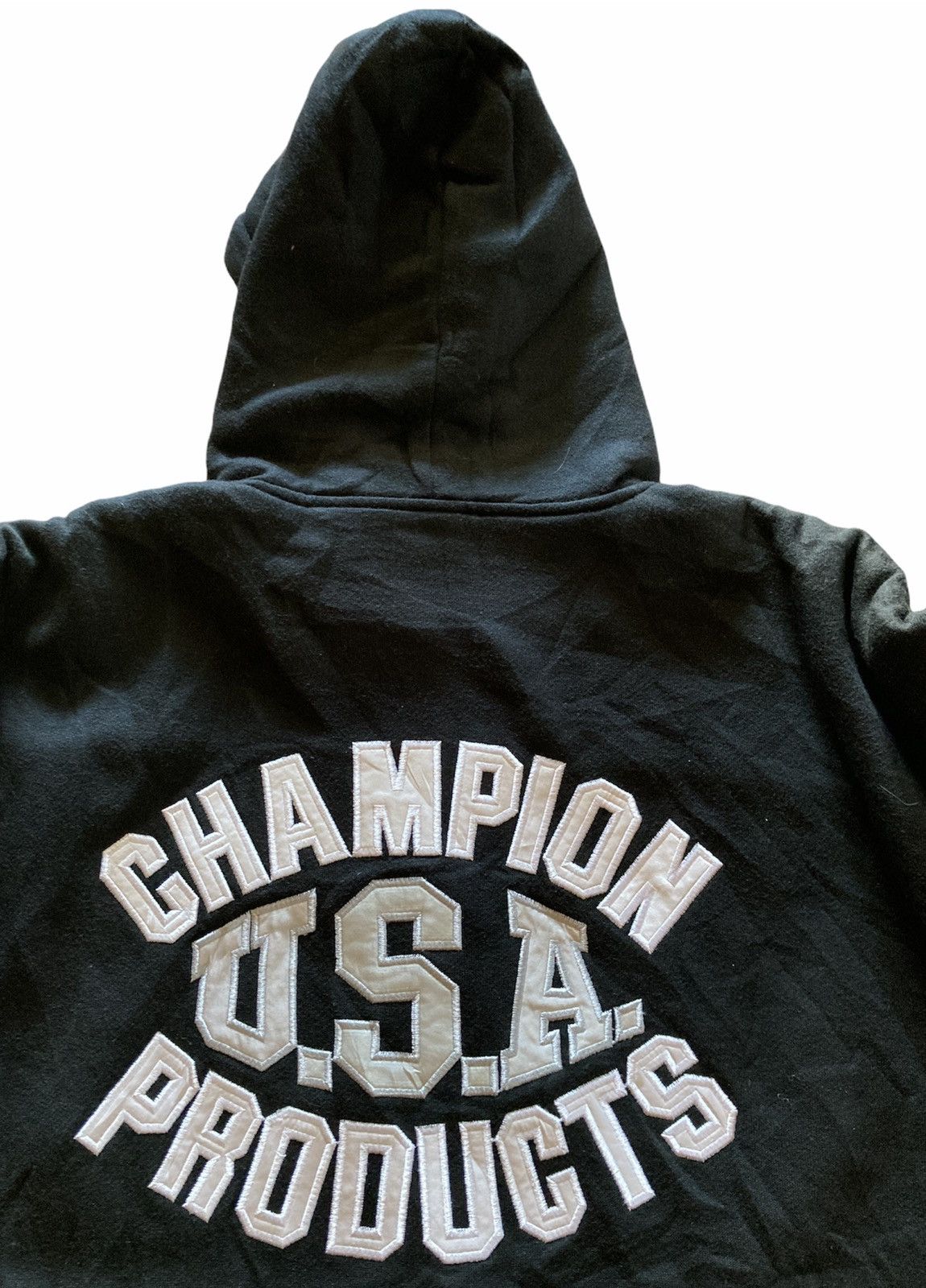 Champion Champion Spell Out Logo Zipper Hoodie Size US L / EU 52-54 / 3 - 6 Thumbnail
