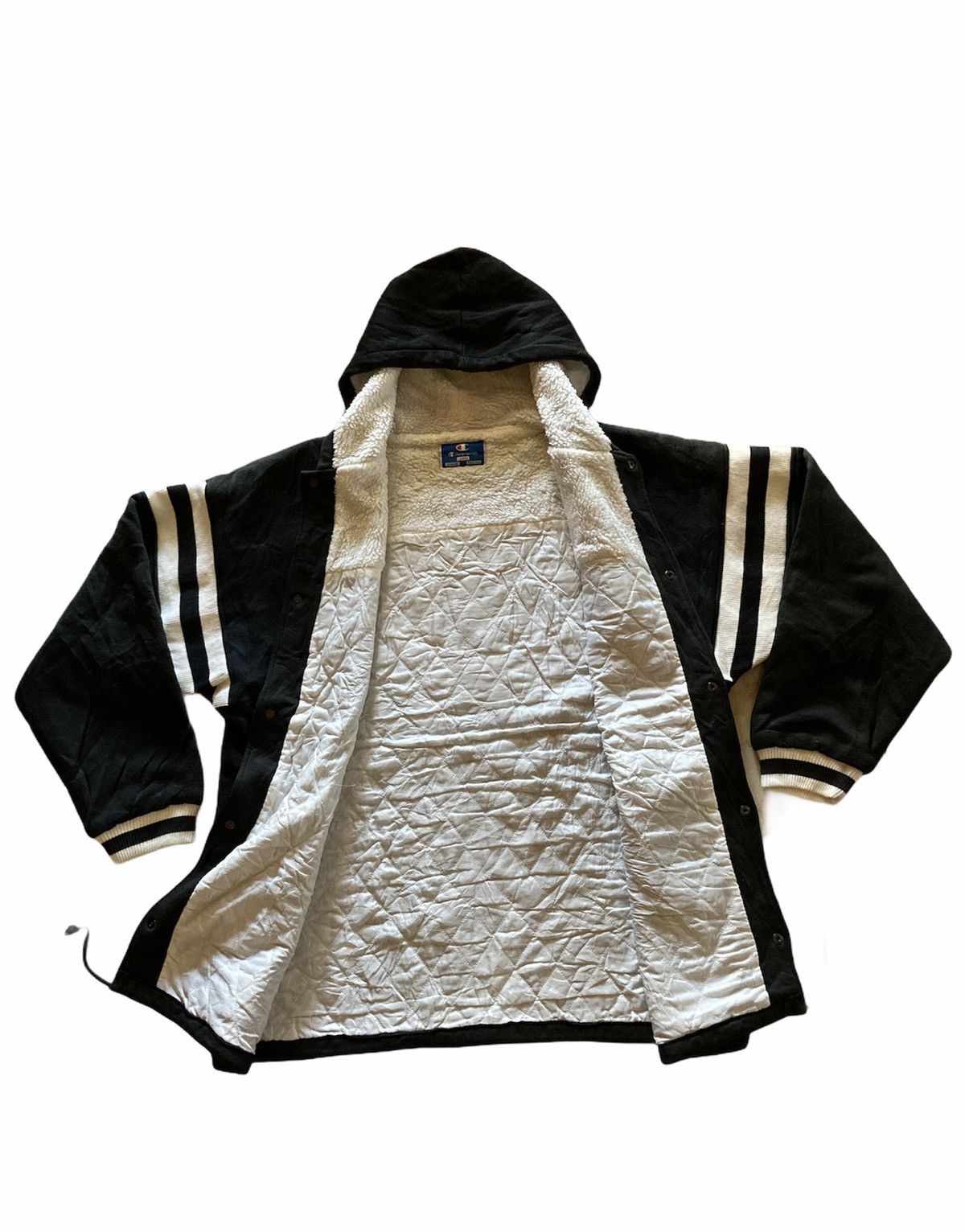 Champion Champion Spell Out Logo Zipper Hoodie Size US L / EU 52-54 / 3 - 3 Thumbnail