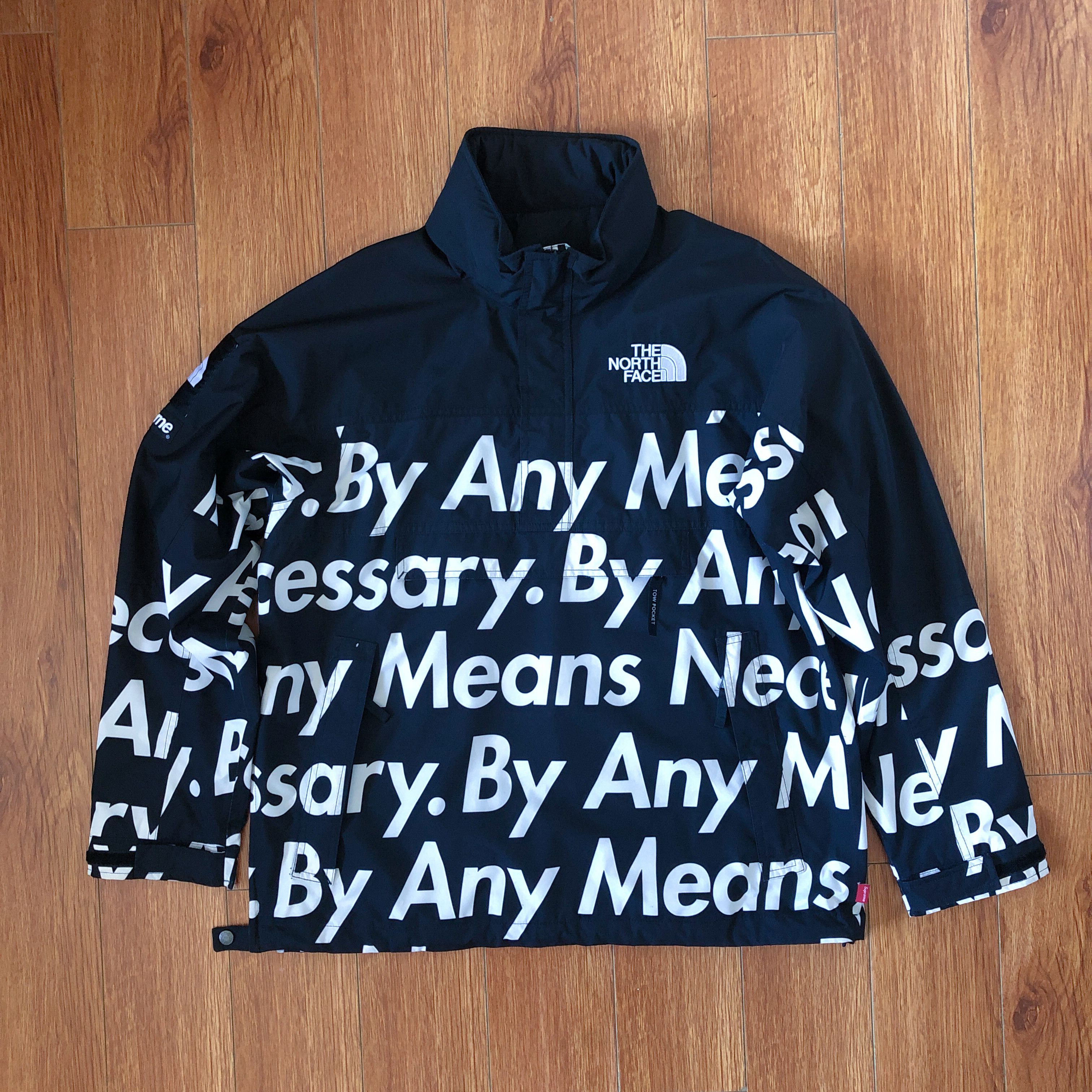 Supreme The North Face By Any Means Necessary Mountain Pullover 