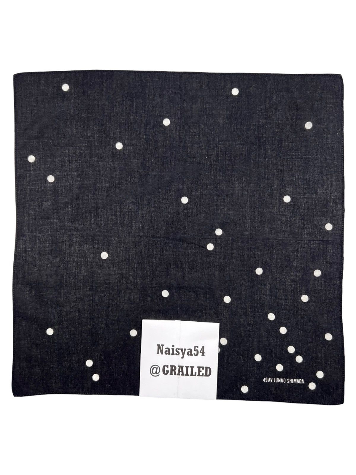 Junko Shimada Handkerchief Neckerchief Bandana Pocketsquare
