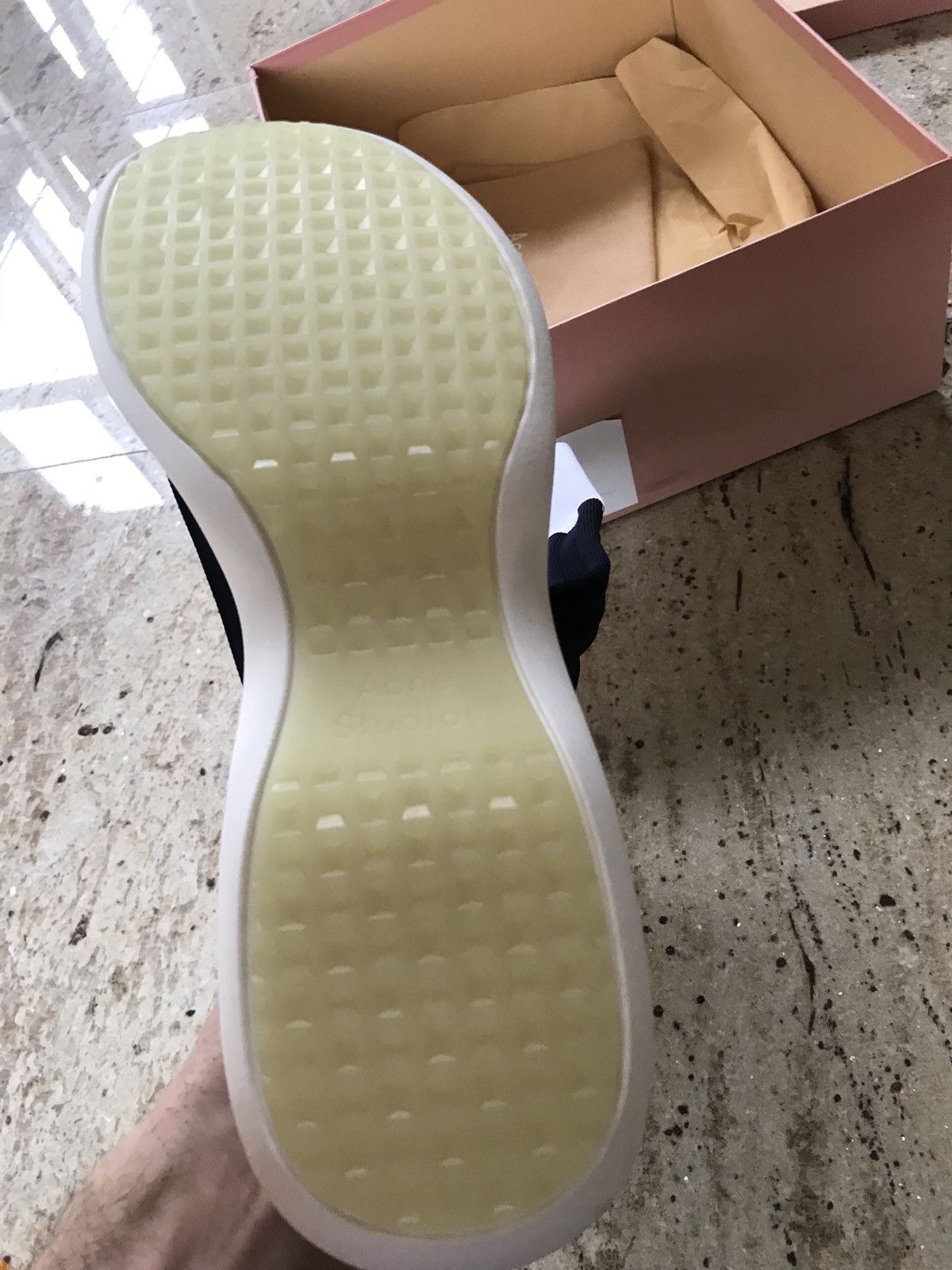 Acne Studios Tristain High Top Navy / White Size US 11 / EU 44 - 8 Thumbnail