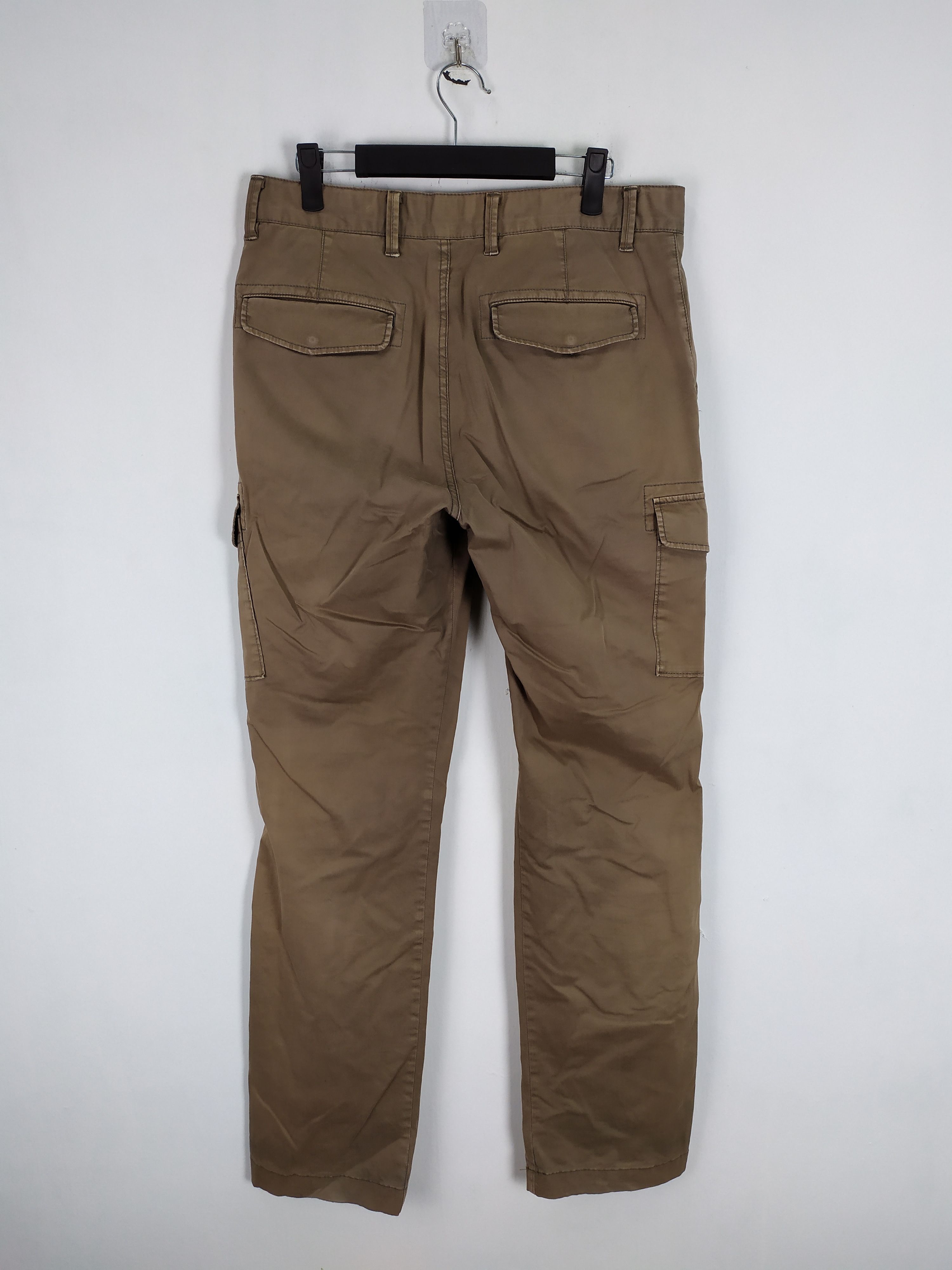 Japanese Brand VINTAGE JAPANESE FADED BROWN CARGO PANTS Size US 30 / EU 46 - 6 Thumbnail
