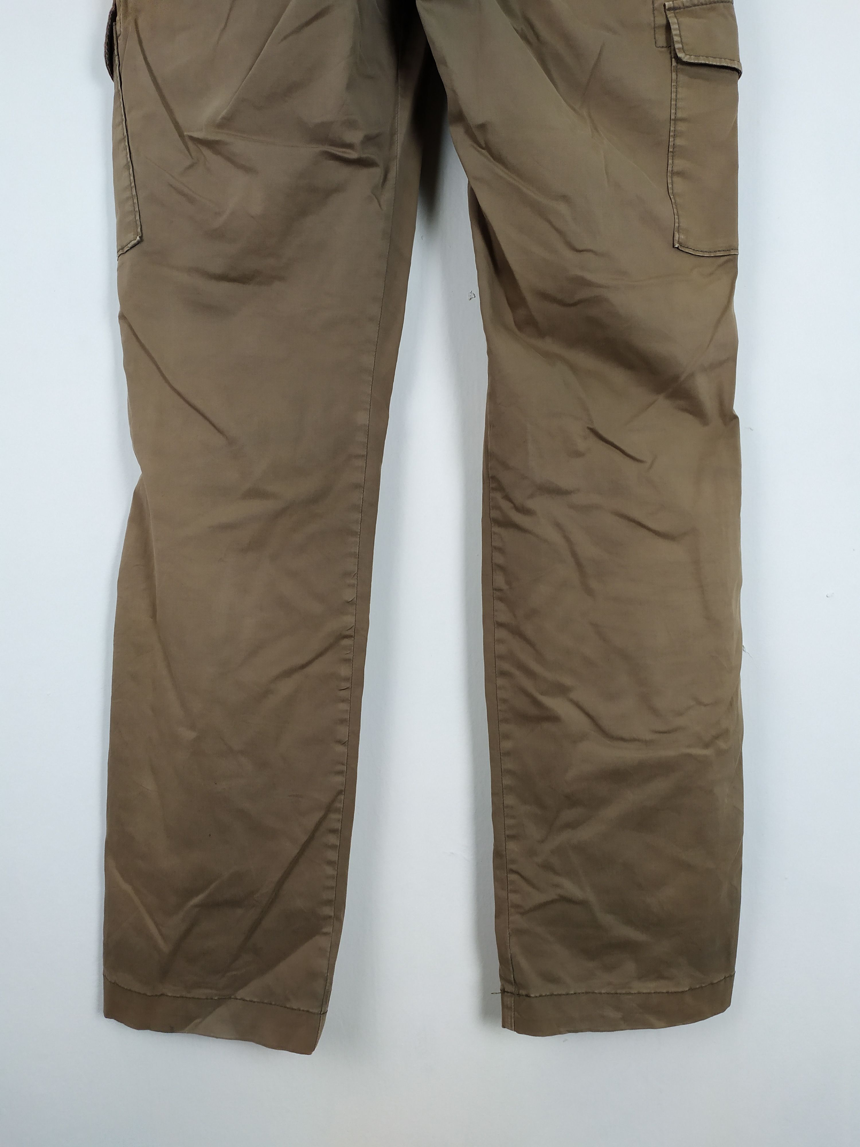 Japanese Brand VINTAGE JAPANESE FADED BROWN CARGO PANTS Size US 30 / EU 46 - 8 Thumbnail
