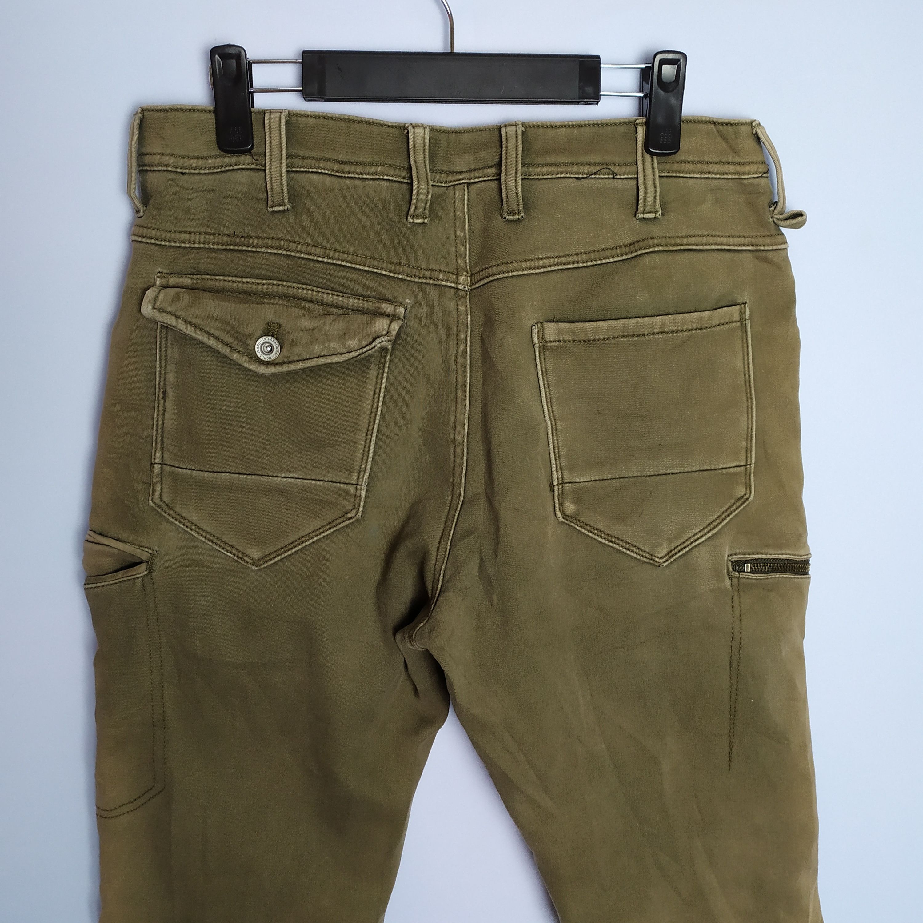 Japanese Brand × Vintage JAPANES BRAND FADED BROWN CARGO PANTS Size US 32 / EU 48 - 6 Thumbnail