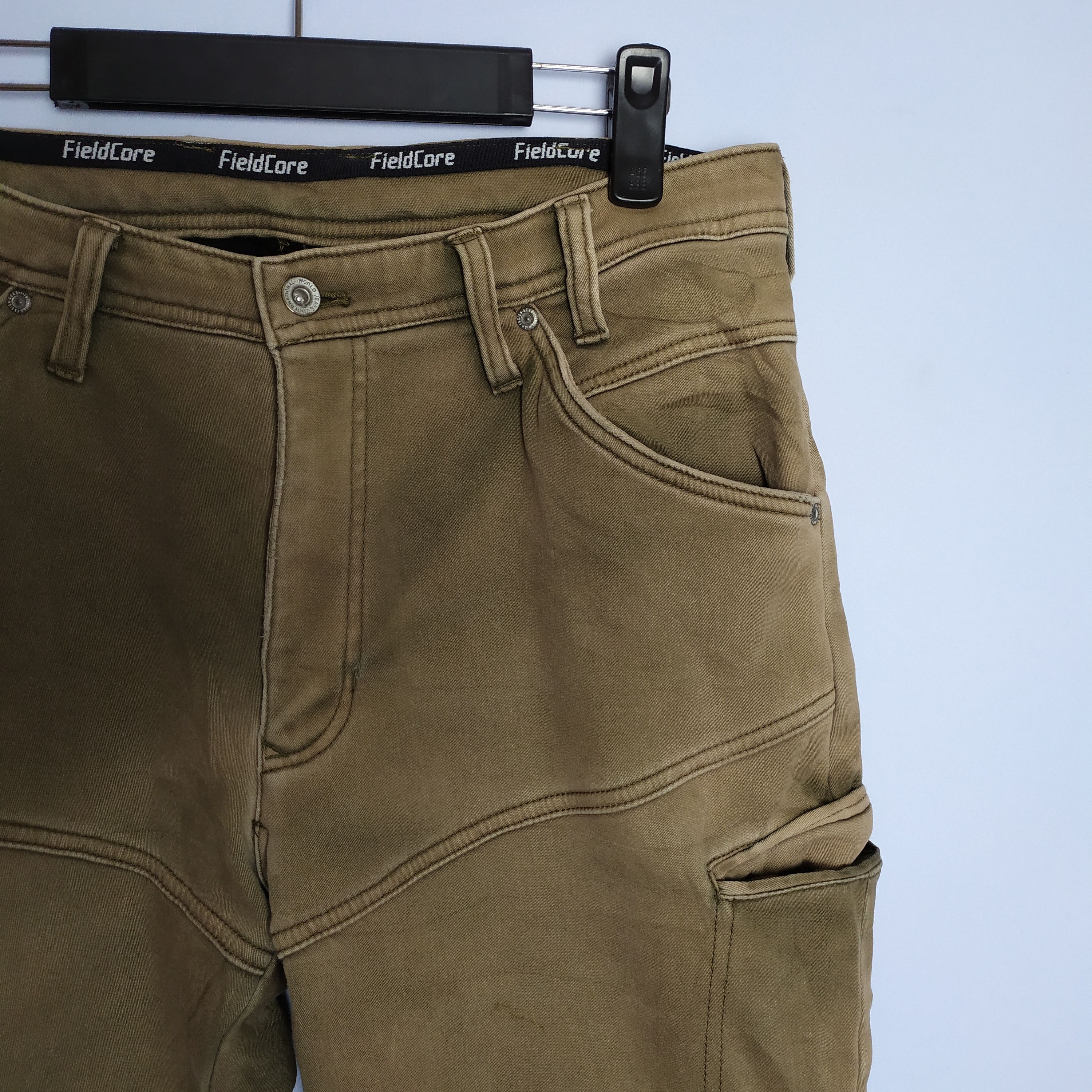 Japanese Brand × Vintage JAPANES BRAND FADED BROWN CARGO PANTS Size US 32 / EU 48 - 2 Thumbnail