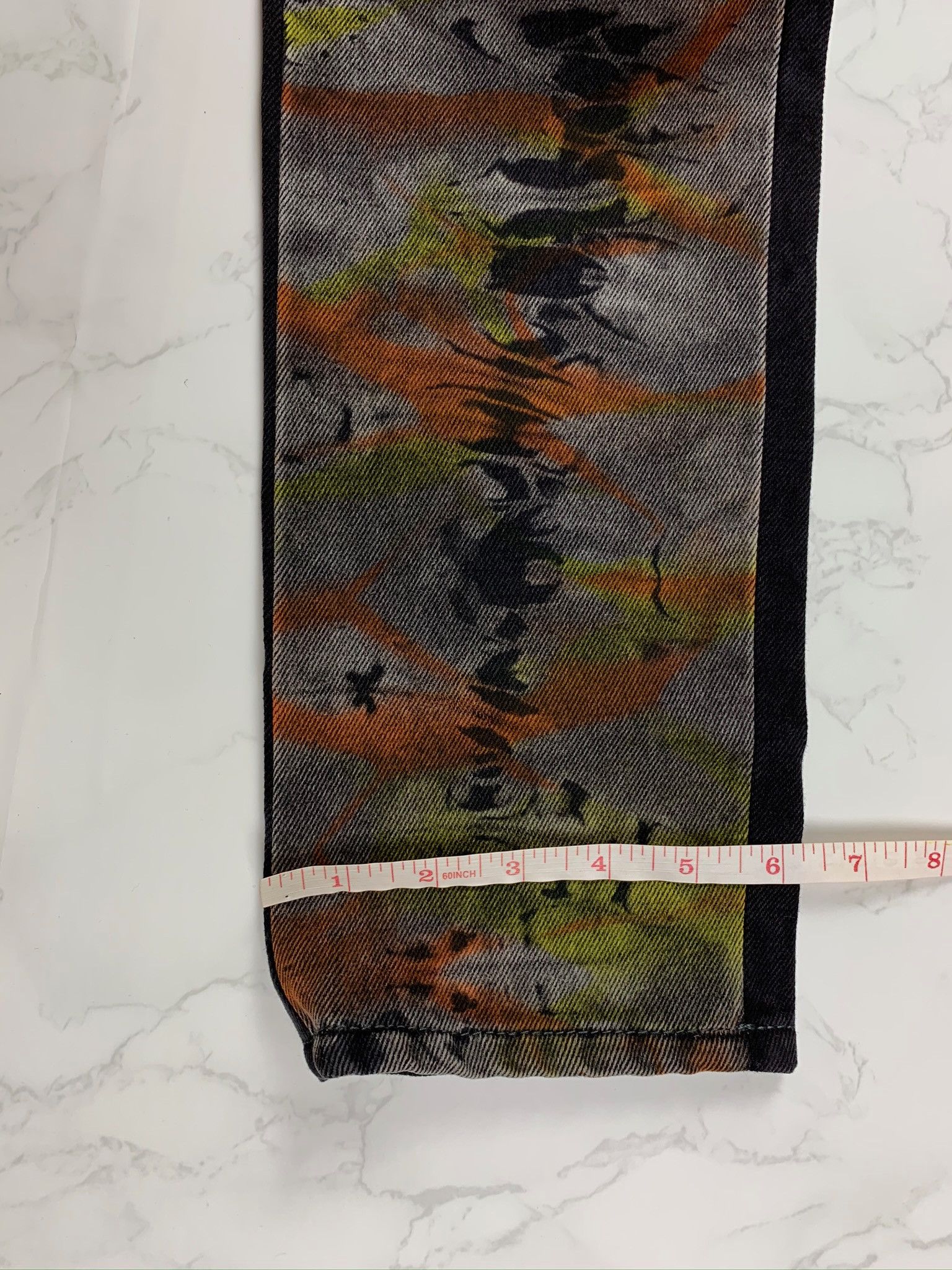 Heron Preston 🔥65% OFF🔥 [SALE] Heron Preston Tye Dye Black Denim Jeans Size US 27 - 10 Thumbnail