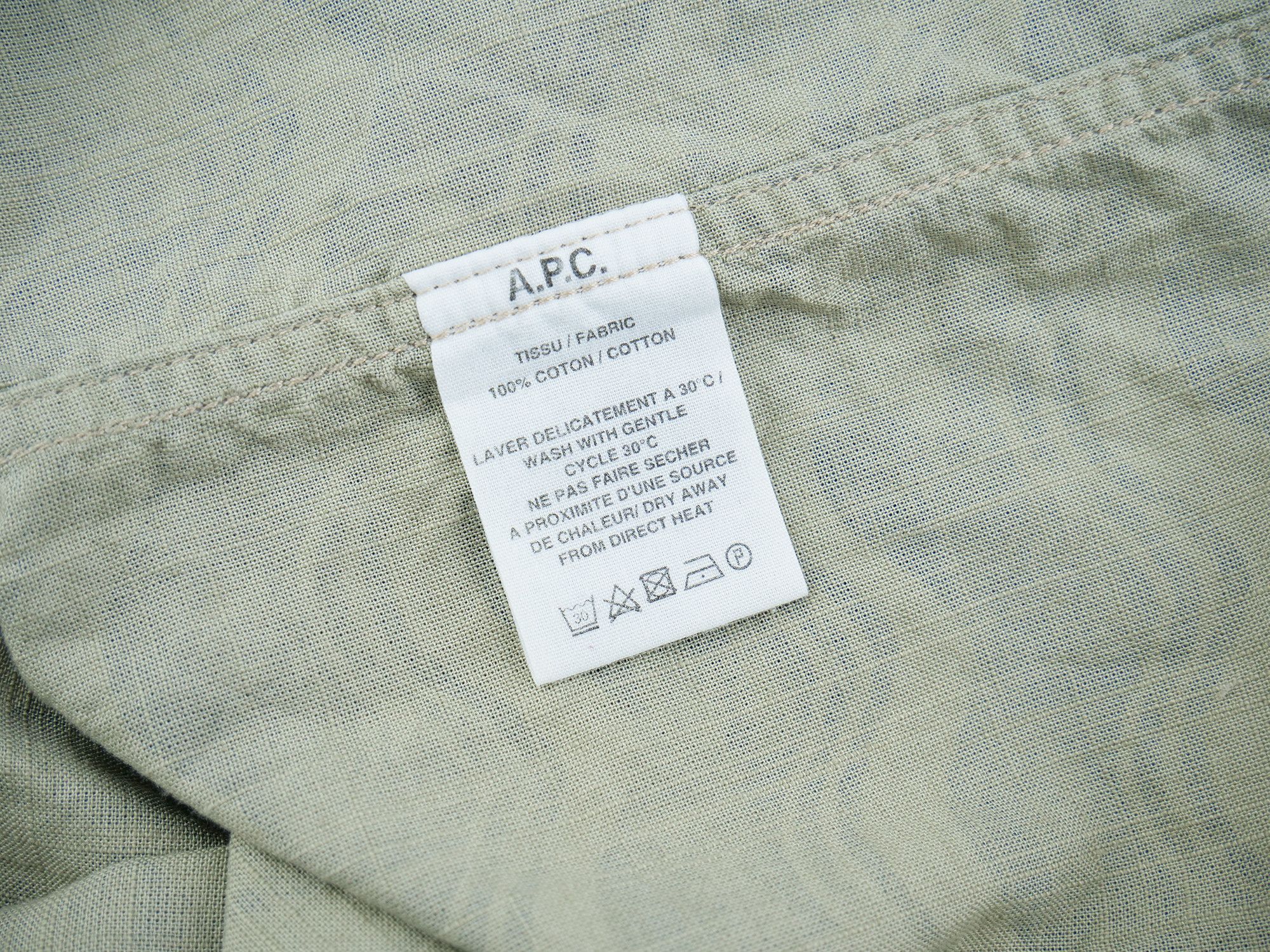 A.P.C. A.P.C. Rue Madame Paris shirt Size US S / EU 44-46 / 1 - 5 Thumbnail